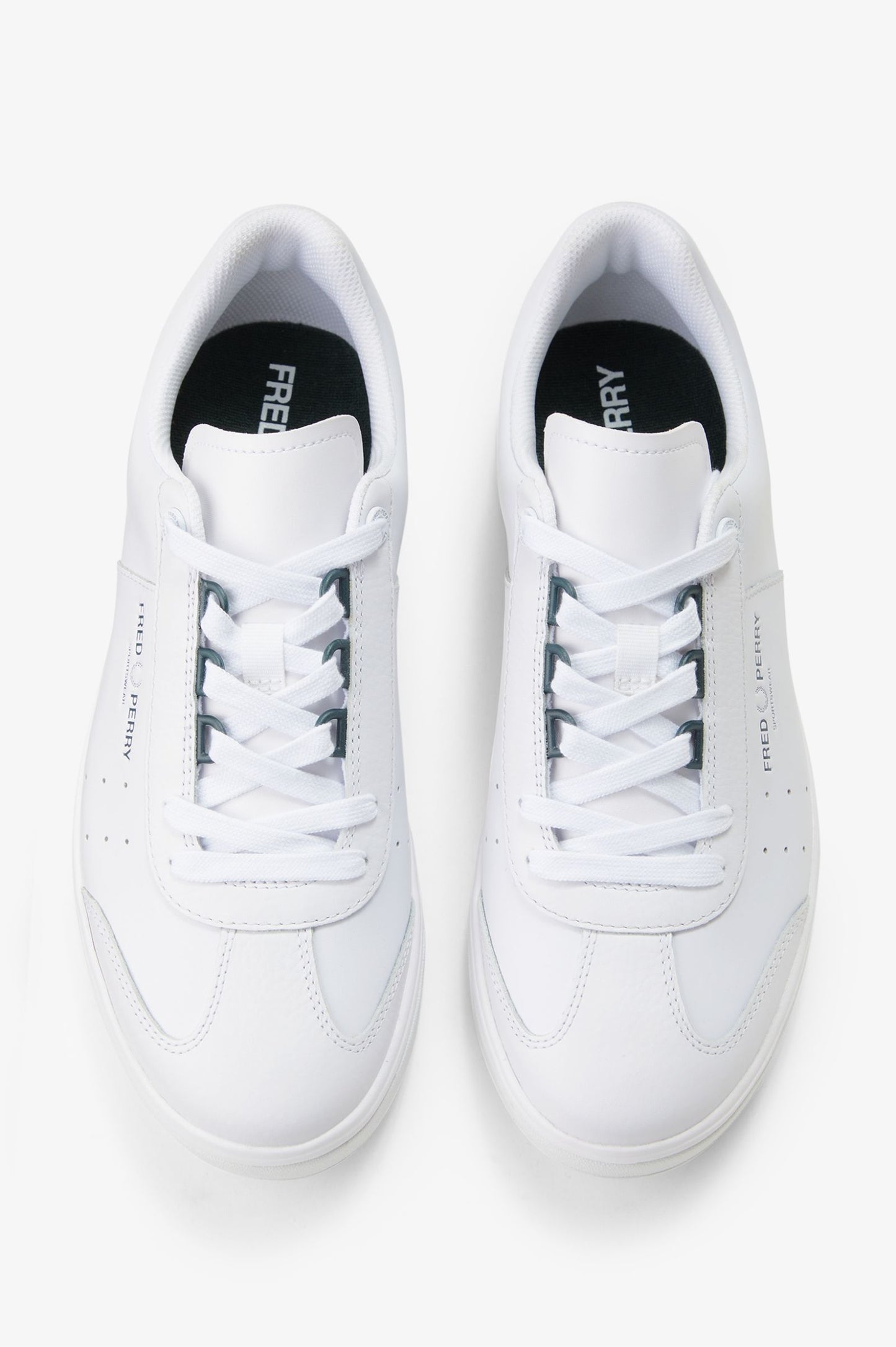 Fred Perry B302 Leather White