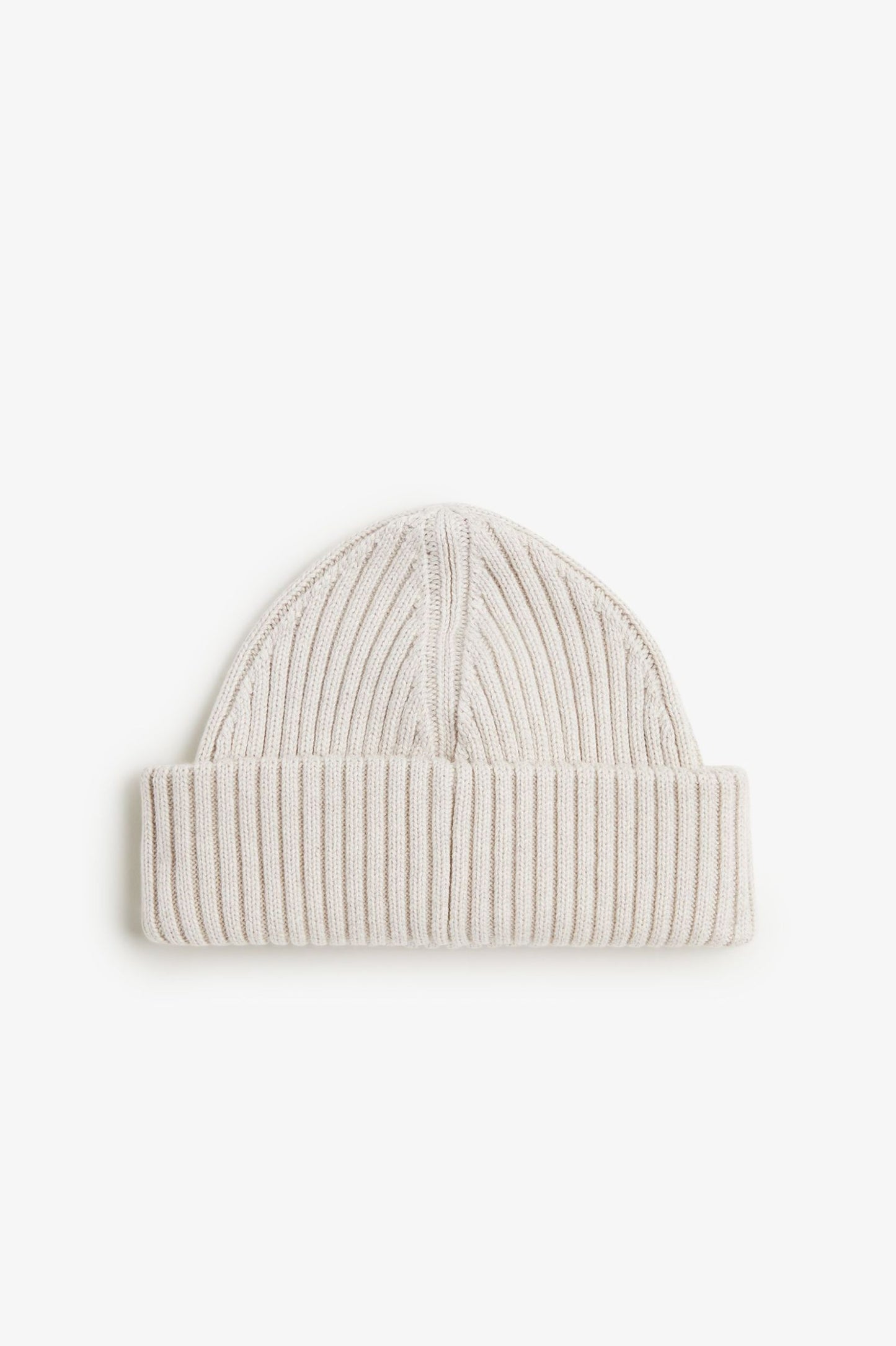Fred Perry Cotton Rib Beanie Porridge Marl