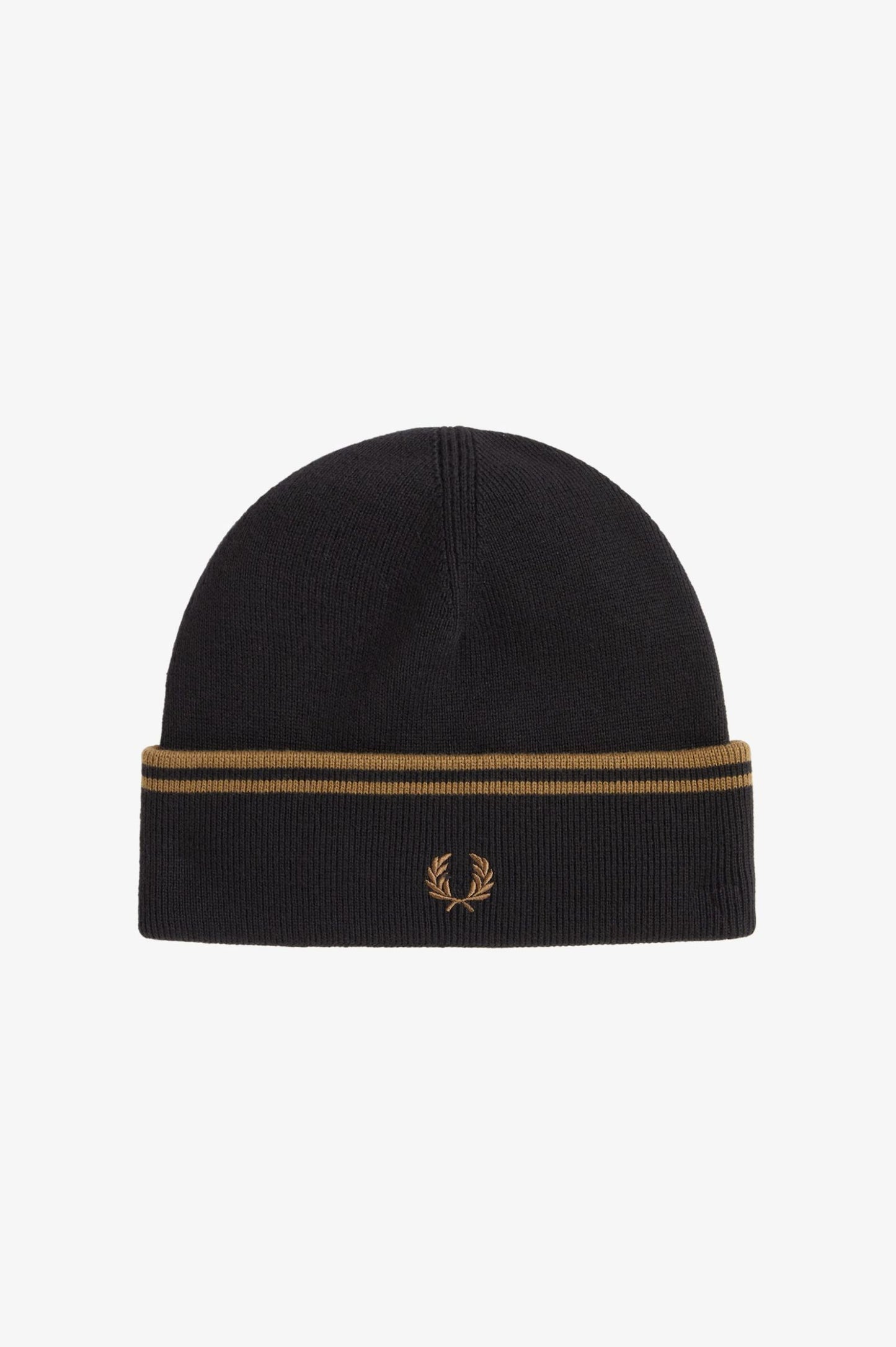 Fred Perry Twin Tipped Beanie Black