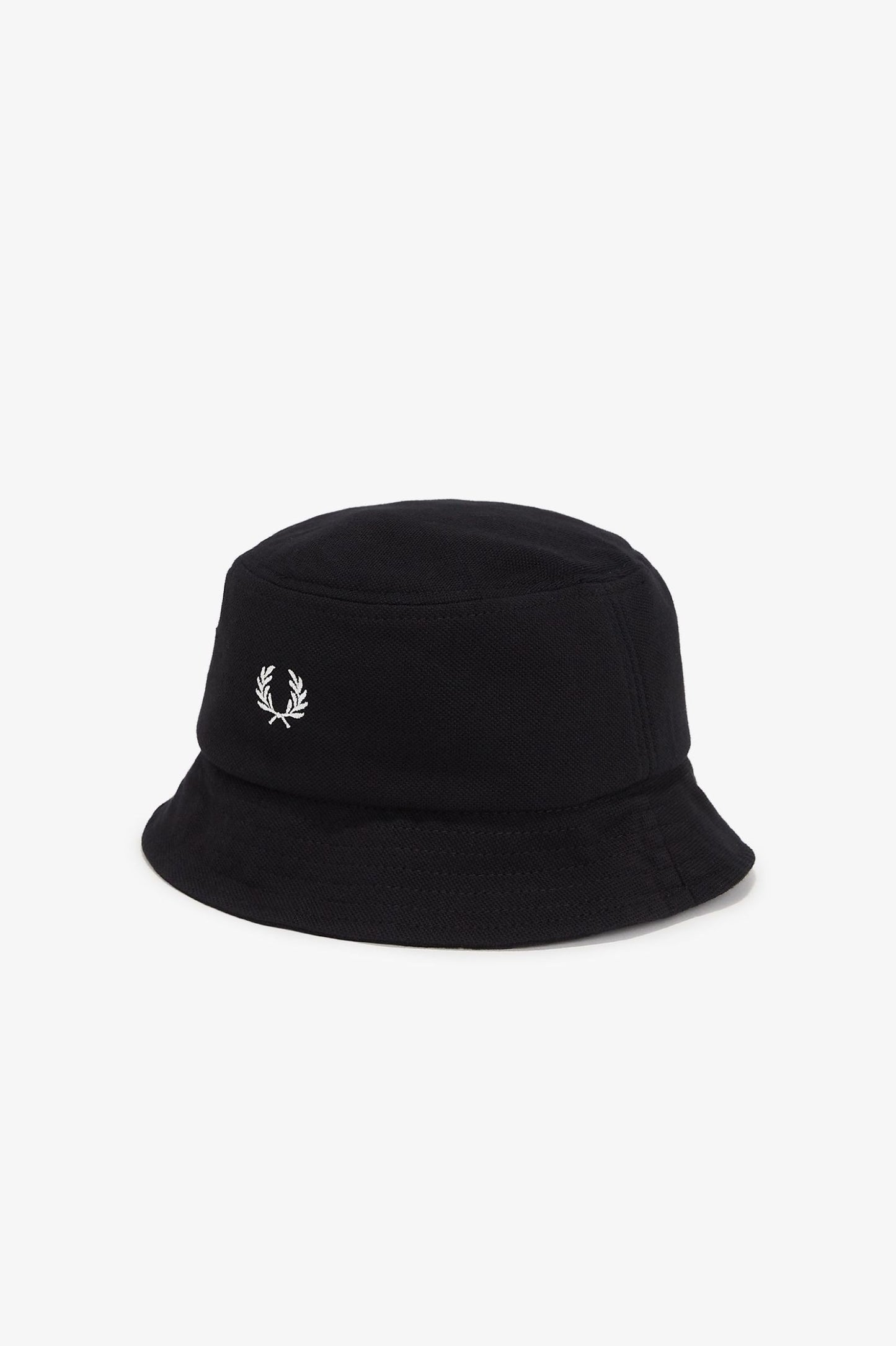 Fred Perry Classic Piqué Bucket Hat Black