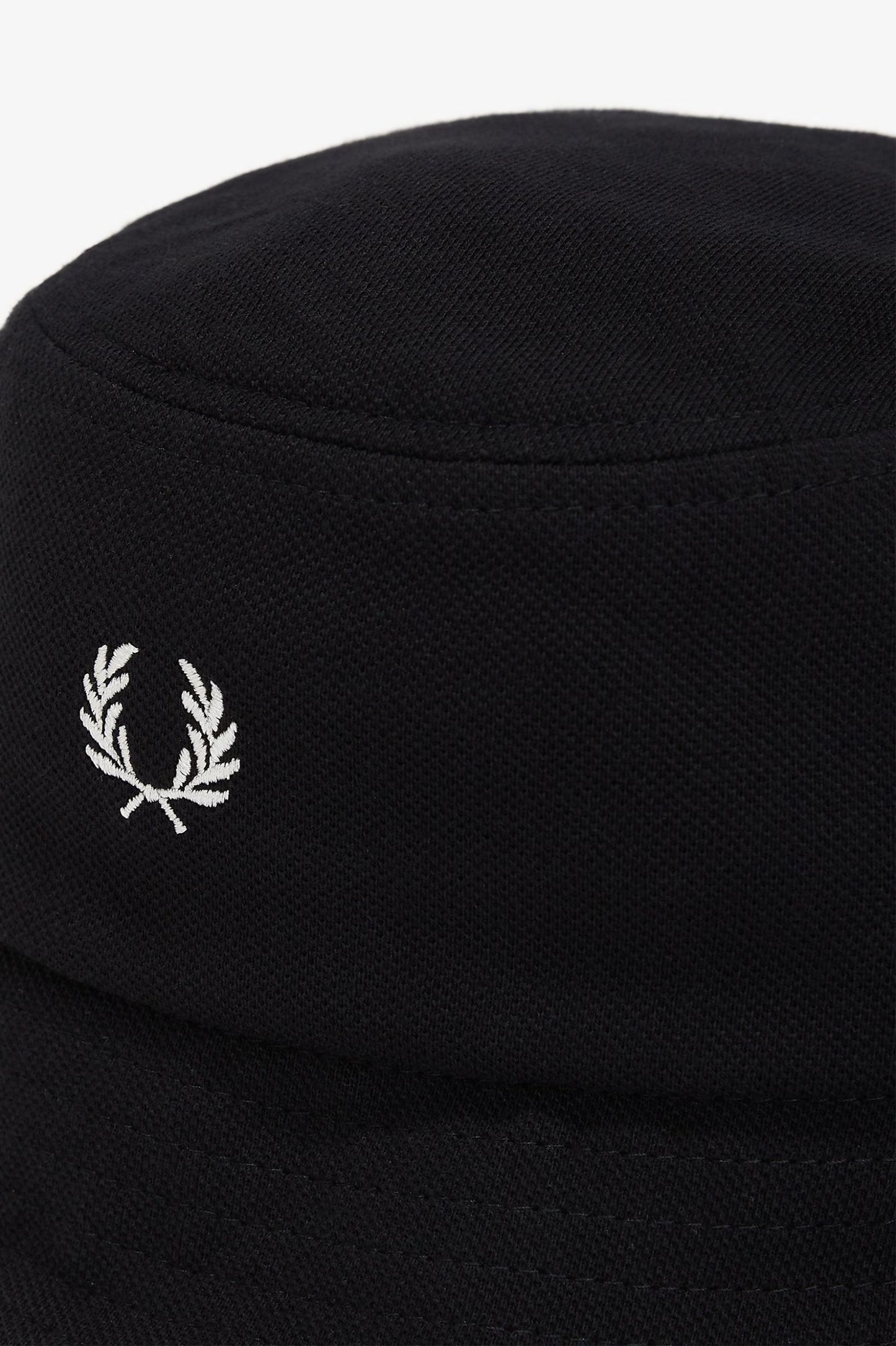 Fred Perry Classic Piqué Bucket Hat Black
