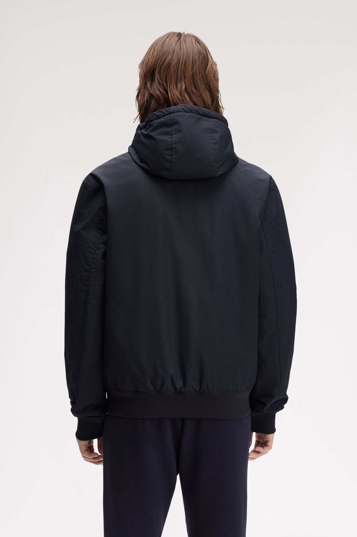 Fred Perry Hooded Brentham Jacket Navy
