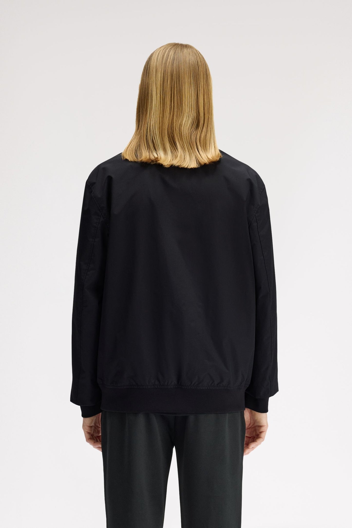 Fred Perry Brentham Bomber Jacket Black