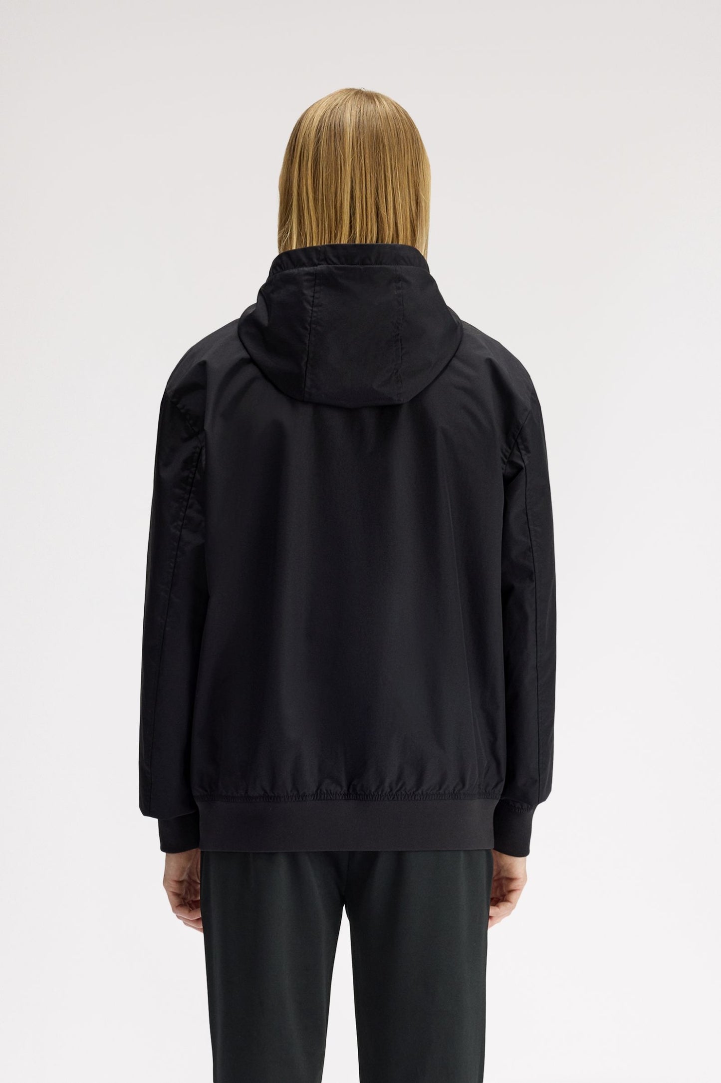 Fred Perry Hooded Brentham Jacket Black