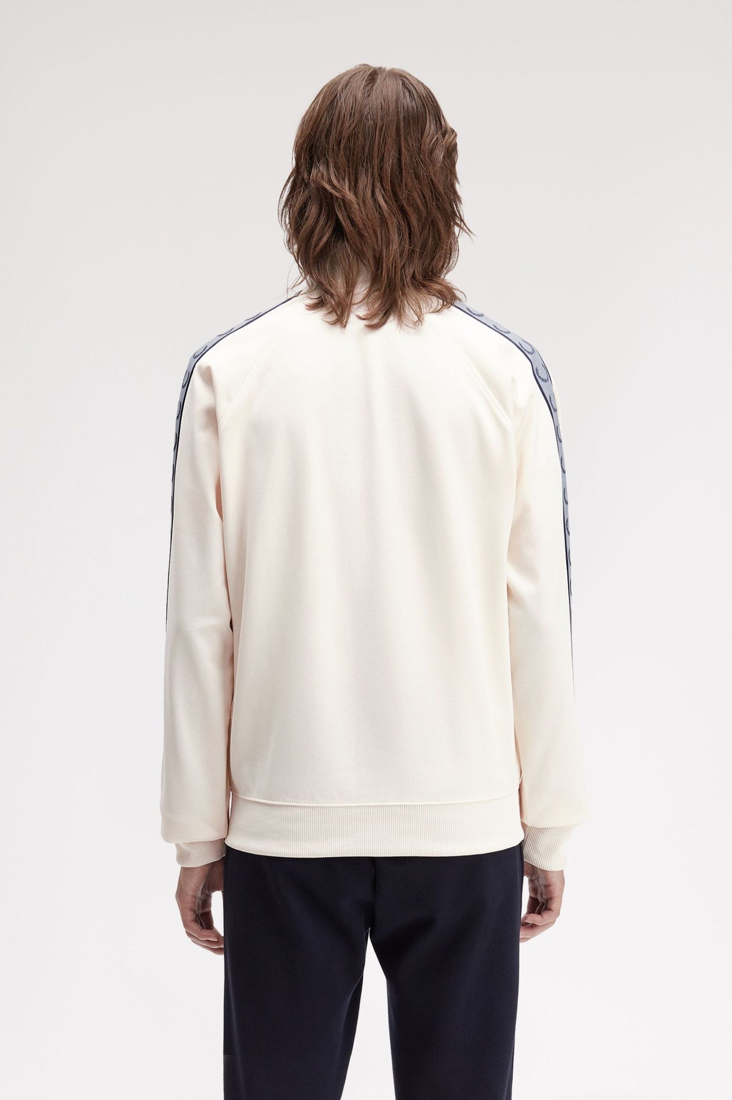 Fred Perry Contrast Tape Track Ecru / Navy
