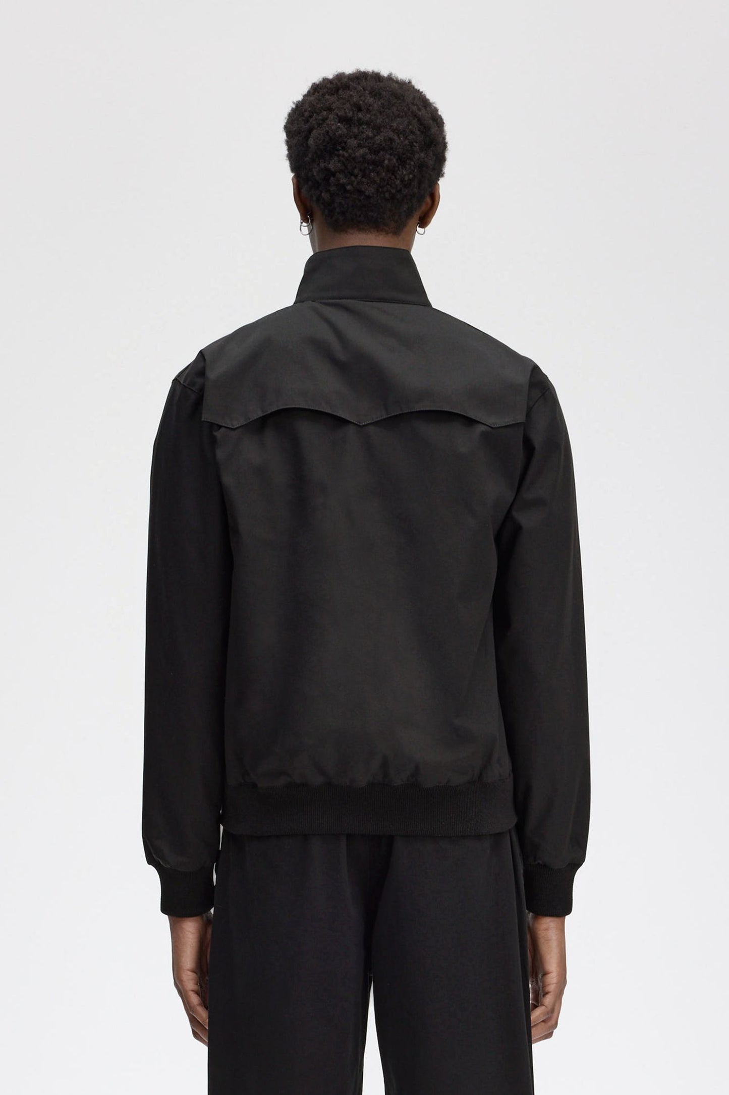 Fred Perry Made In England Harrington Jacket Black