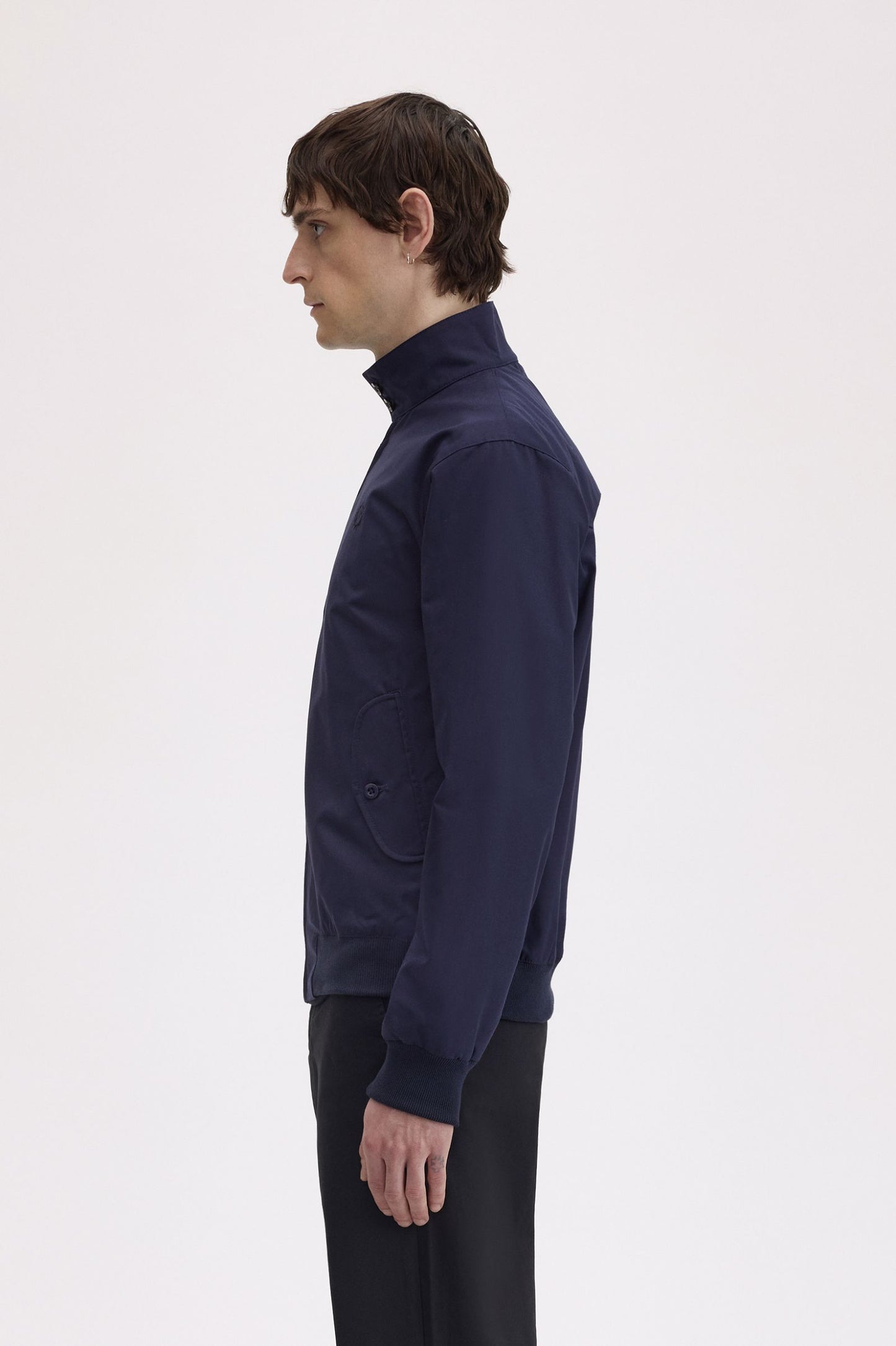 Fred Perry Made In England Harrington Jacket Navy