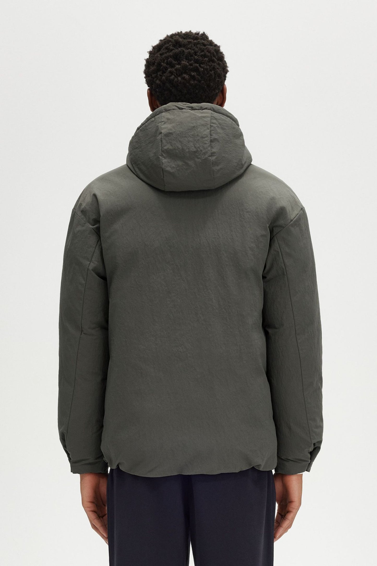 Fred Perry Zip Through Padded Jacket Fieldgreen