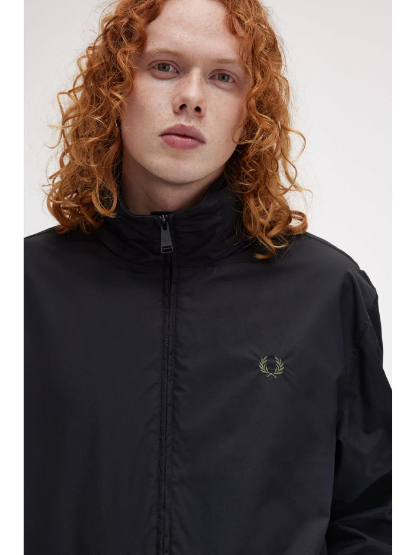 Fred Perry Fred Perry Padded Pocket Detail Jacket Black
