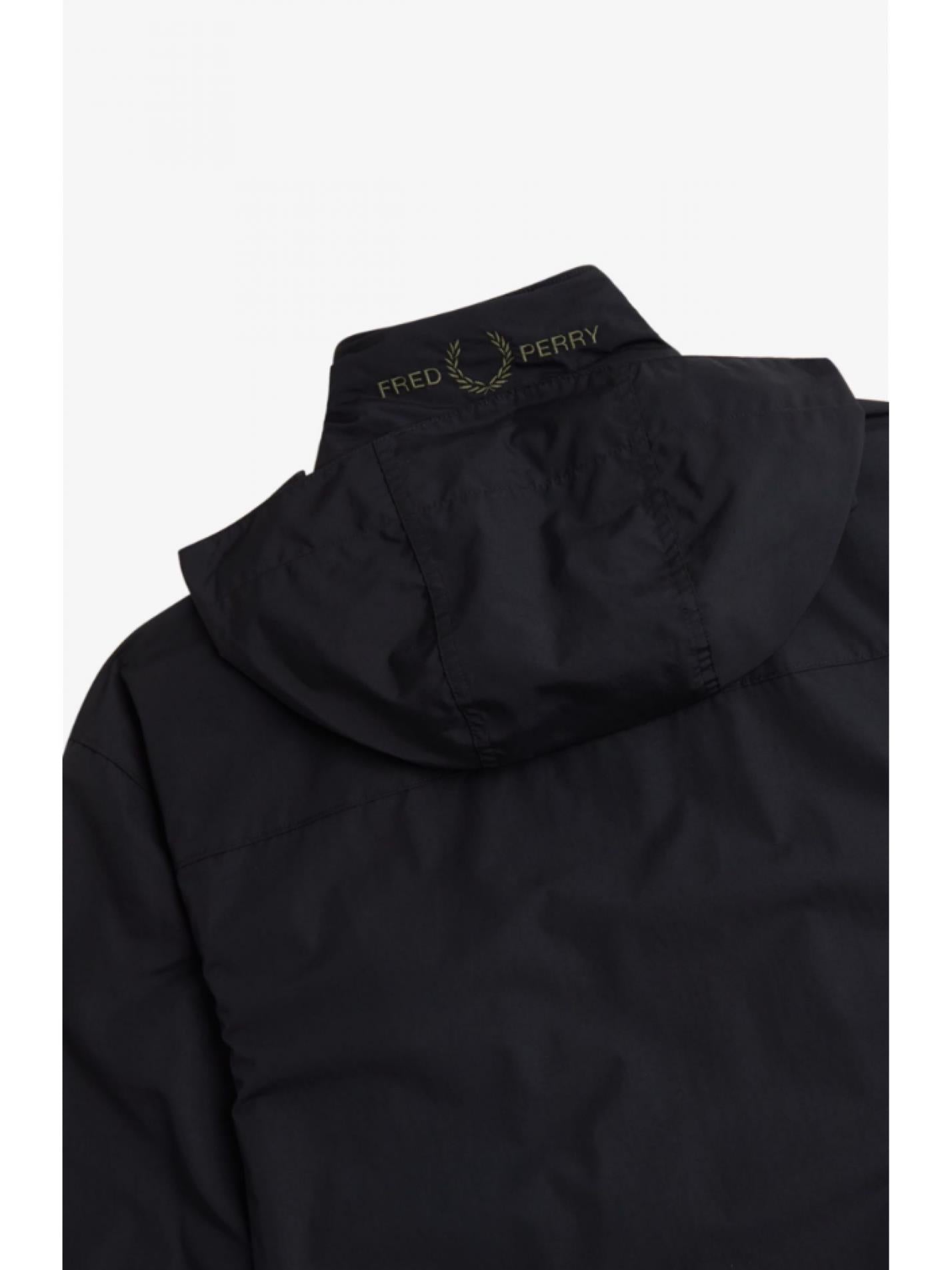 Fred Perry Fred Perry Padded Pocket Detail Jacket Black