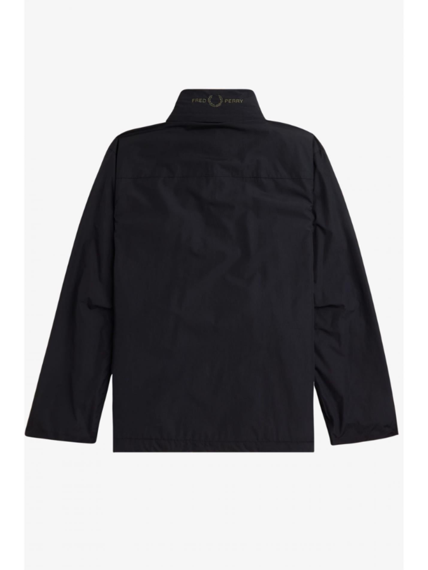 Fred Perry Fred Perry Padded Pocket Detail Jacket Black