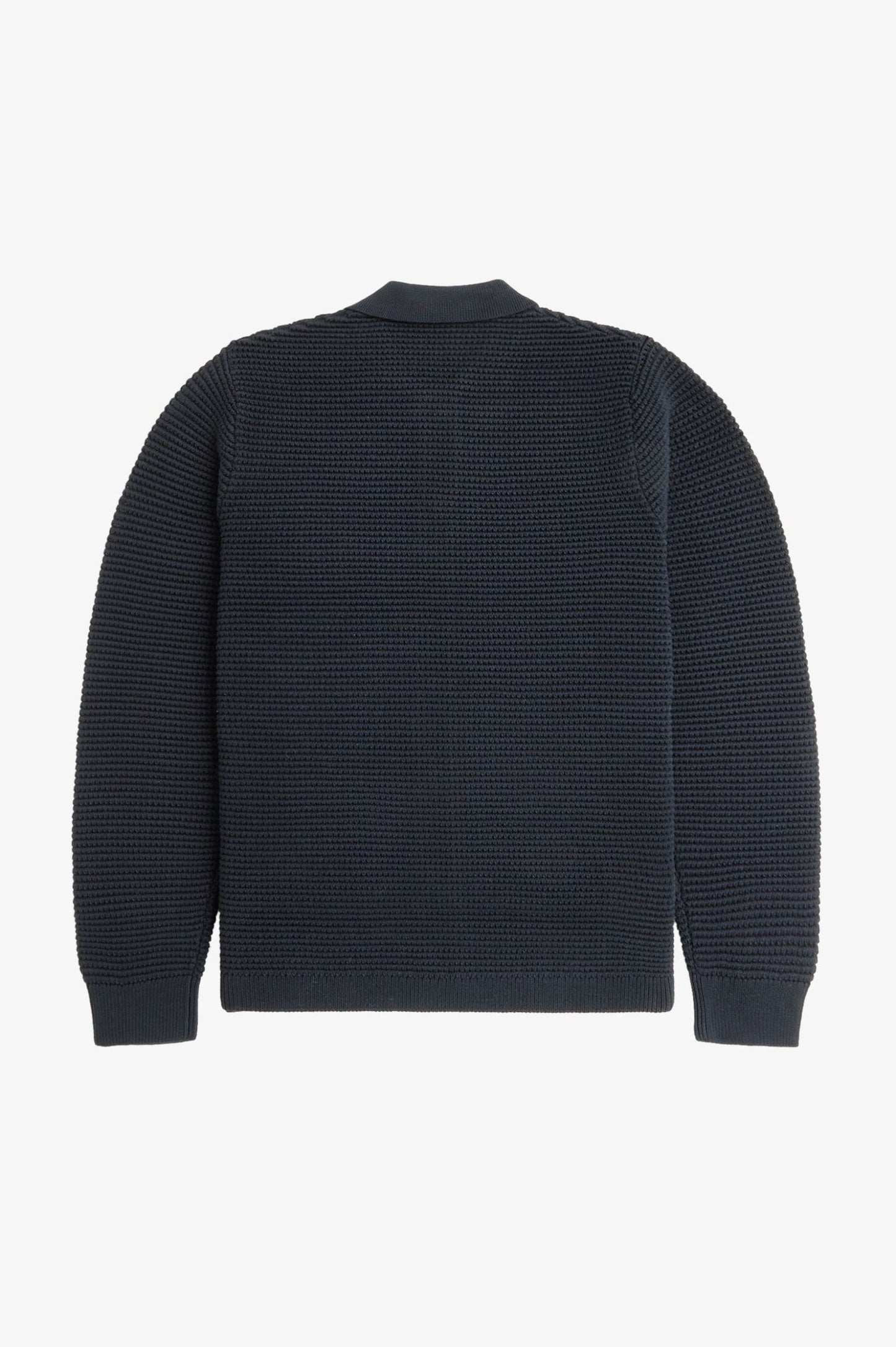 Fred Perry Pointelle Cardigan Navy