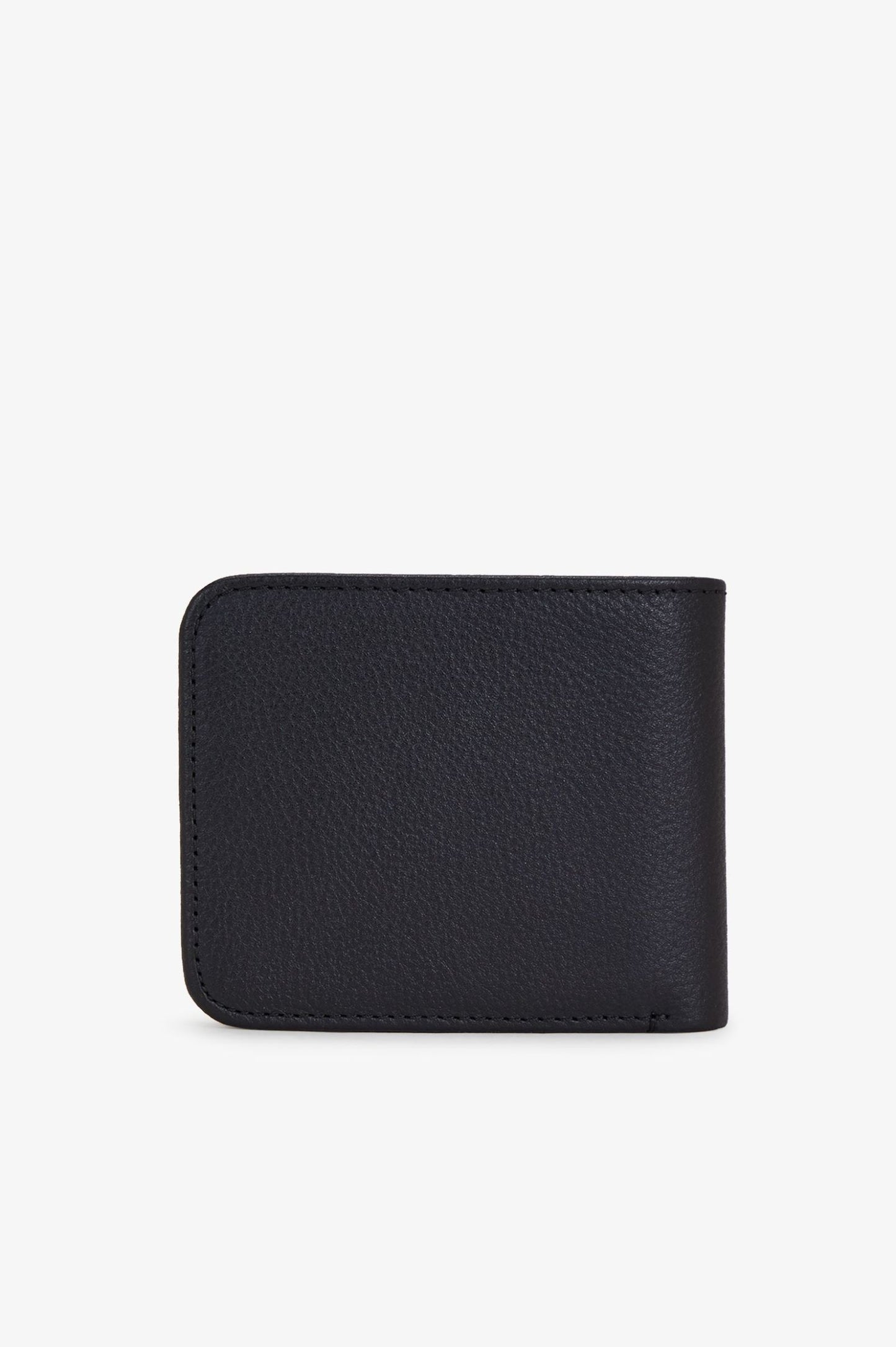 Fred Perry Tumbled Leather Wallet Black
