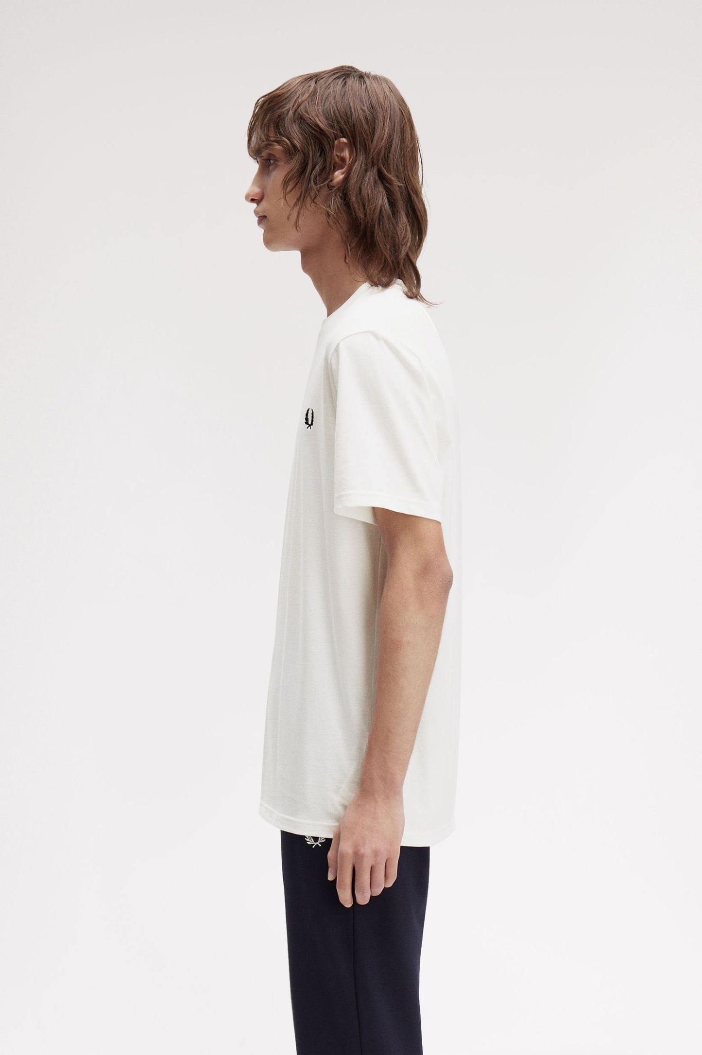 Fred Perry Bold Branding T-Shirt White