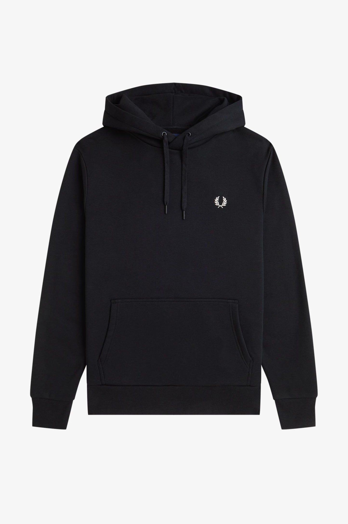 Fred Perry Bold Branding Hooded Sweatshit Black