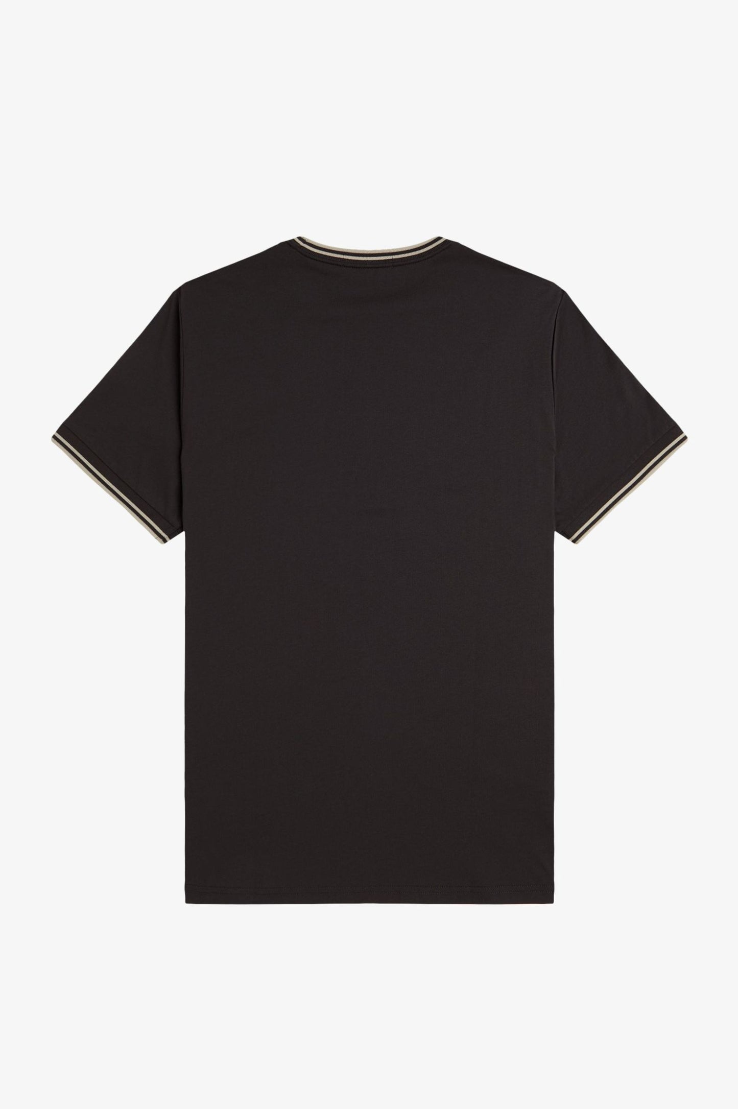 Fred Perry Twin Tipped T-Shirt Anchor Grey / Oatmeal