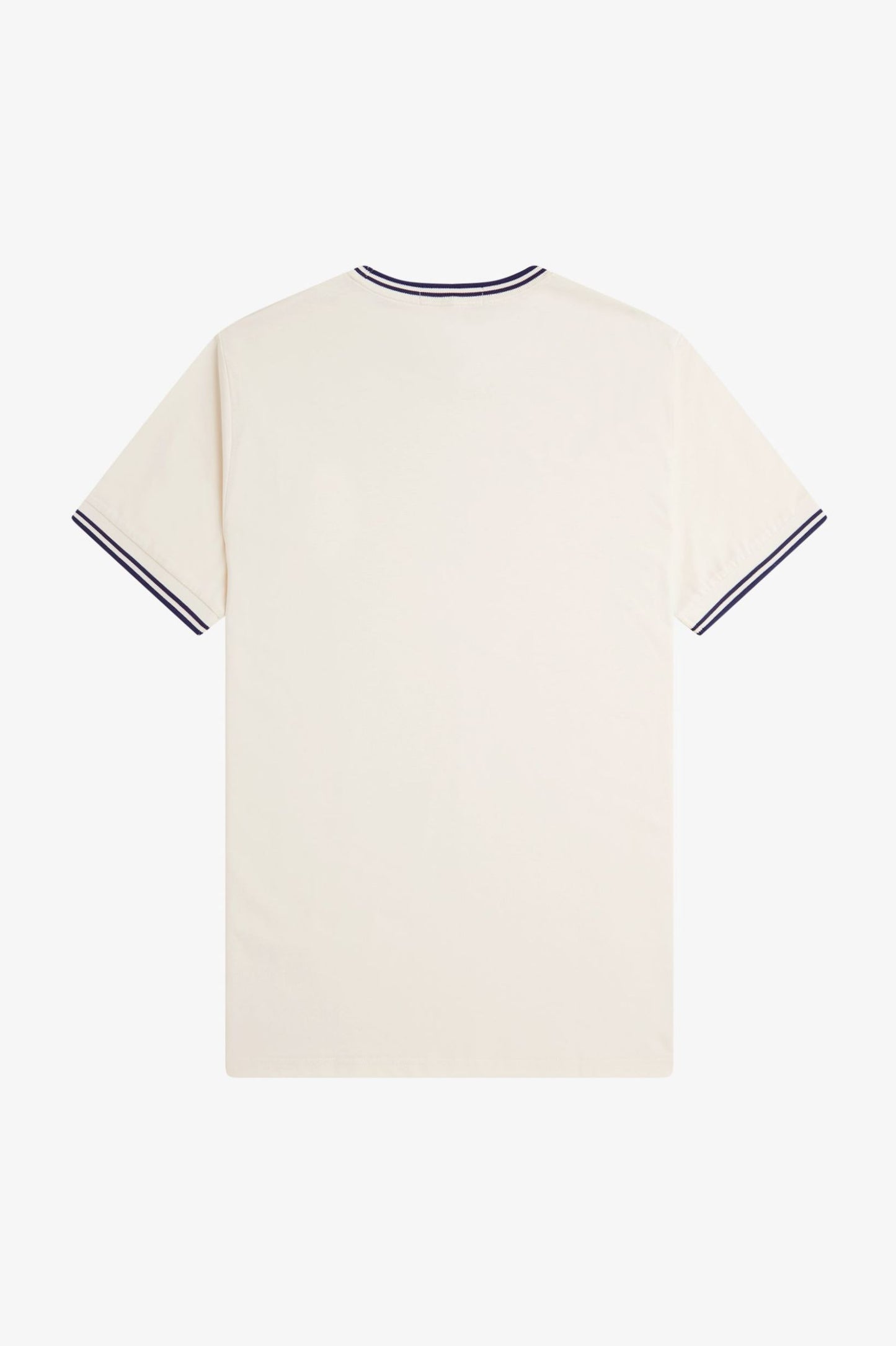 Fred Perry Twin Tipped T-Shirt Ecru / Tennis Blue