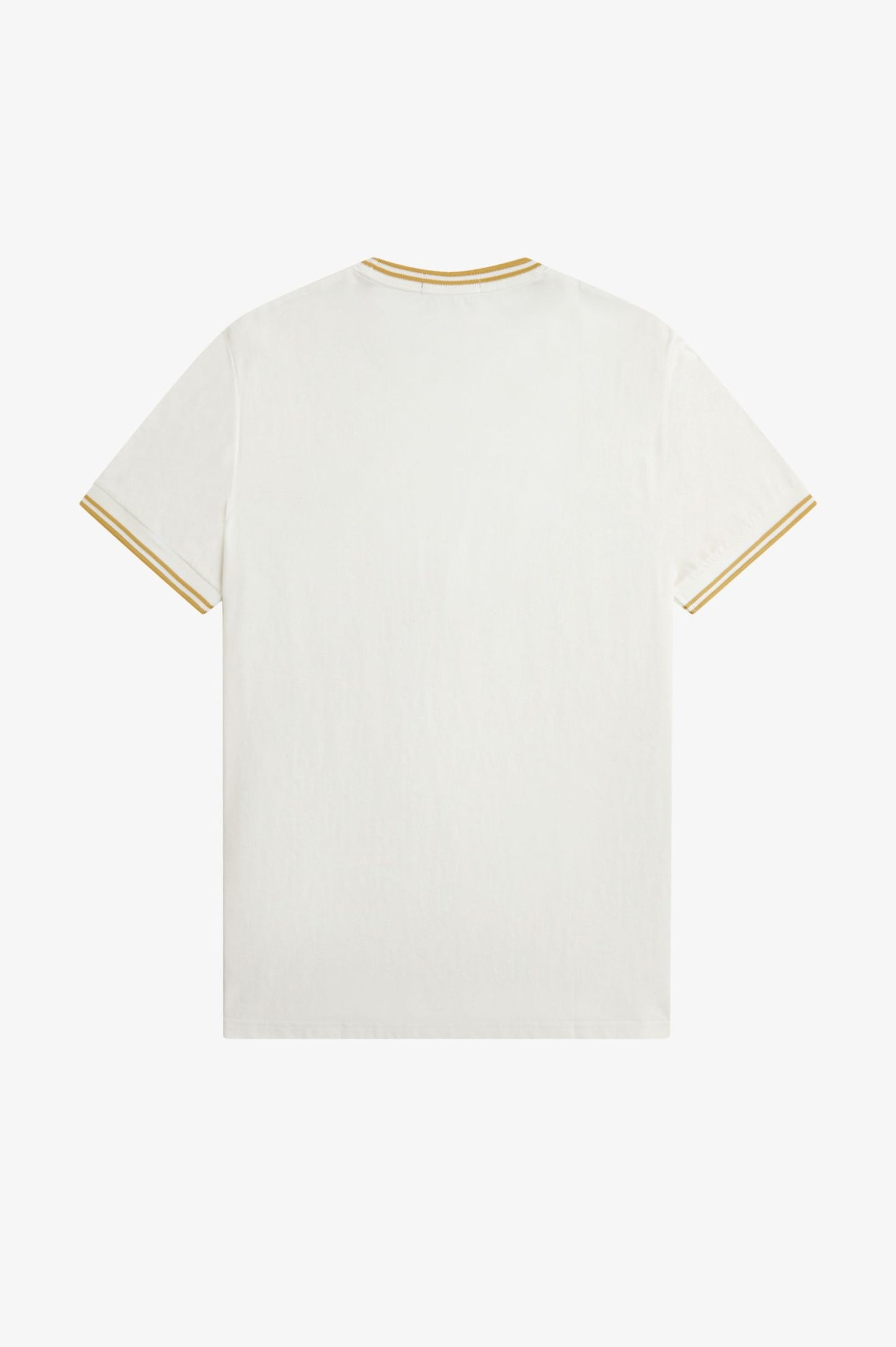 Fred Perry Twin Tipped T-Shirt Snow White / Honeycomb