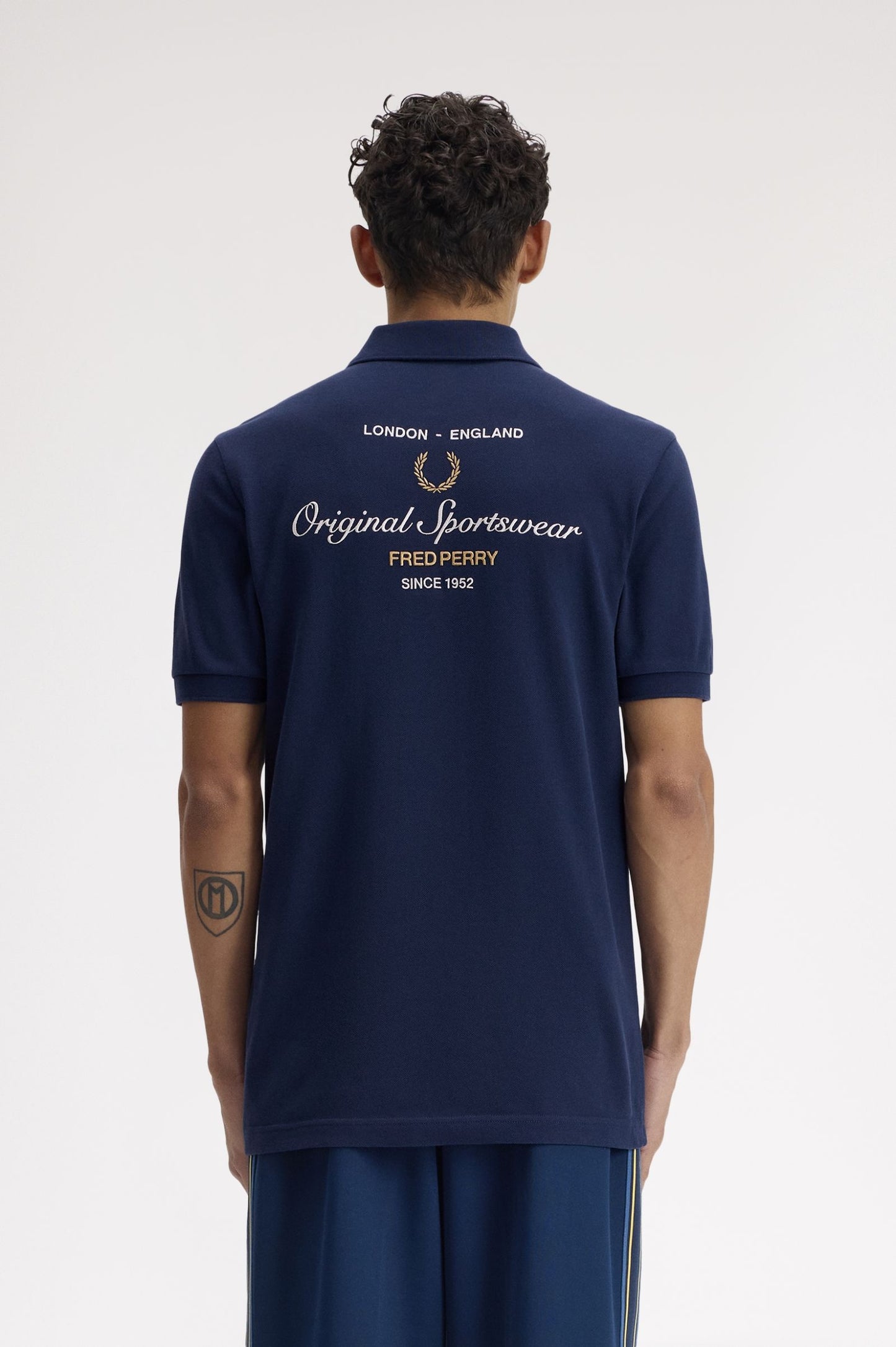 Fred Perry Original Sportswear Polo Shirt Tennis Blue