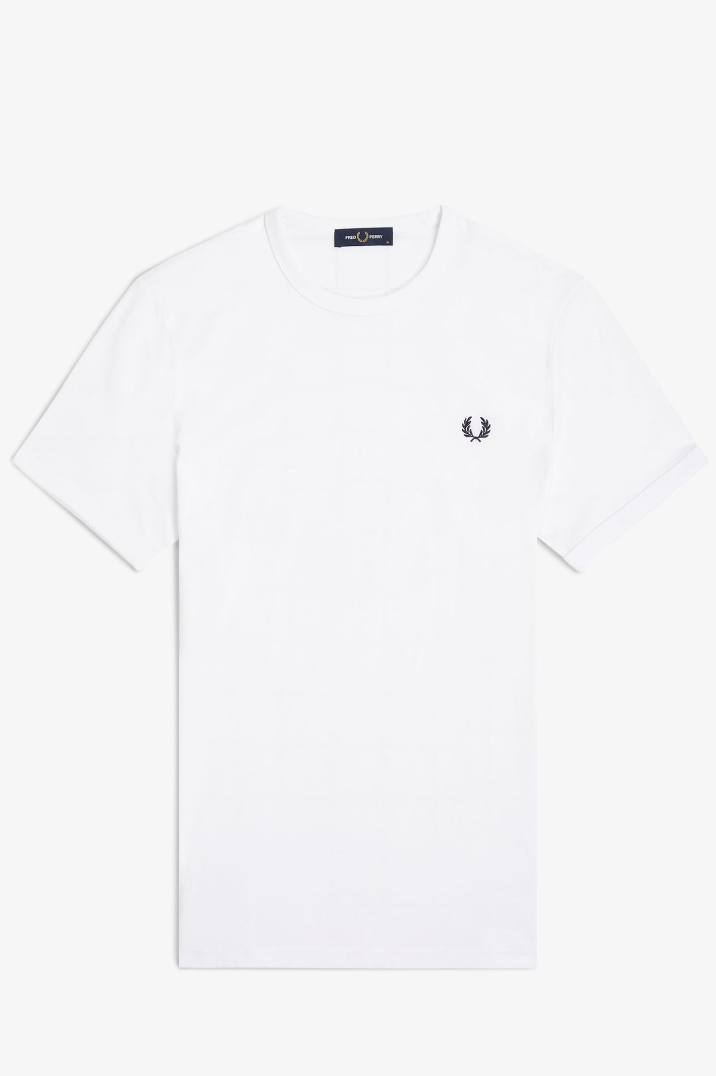 Fred Perry Ringer T-Shirt White