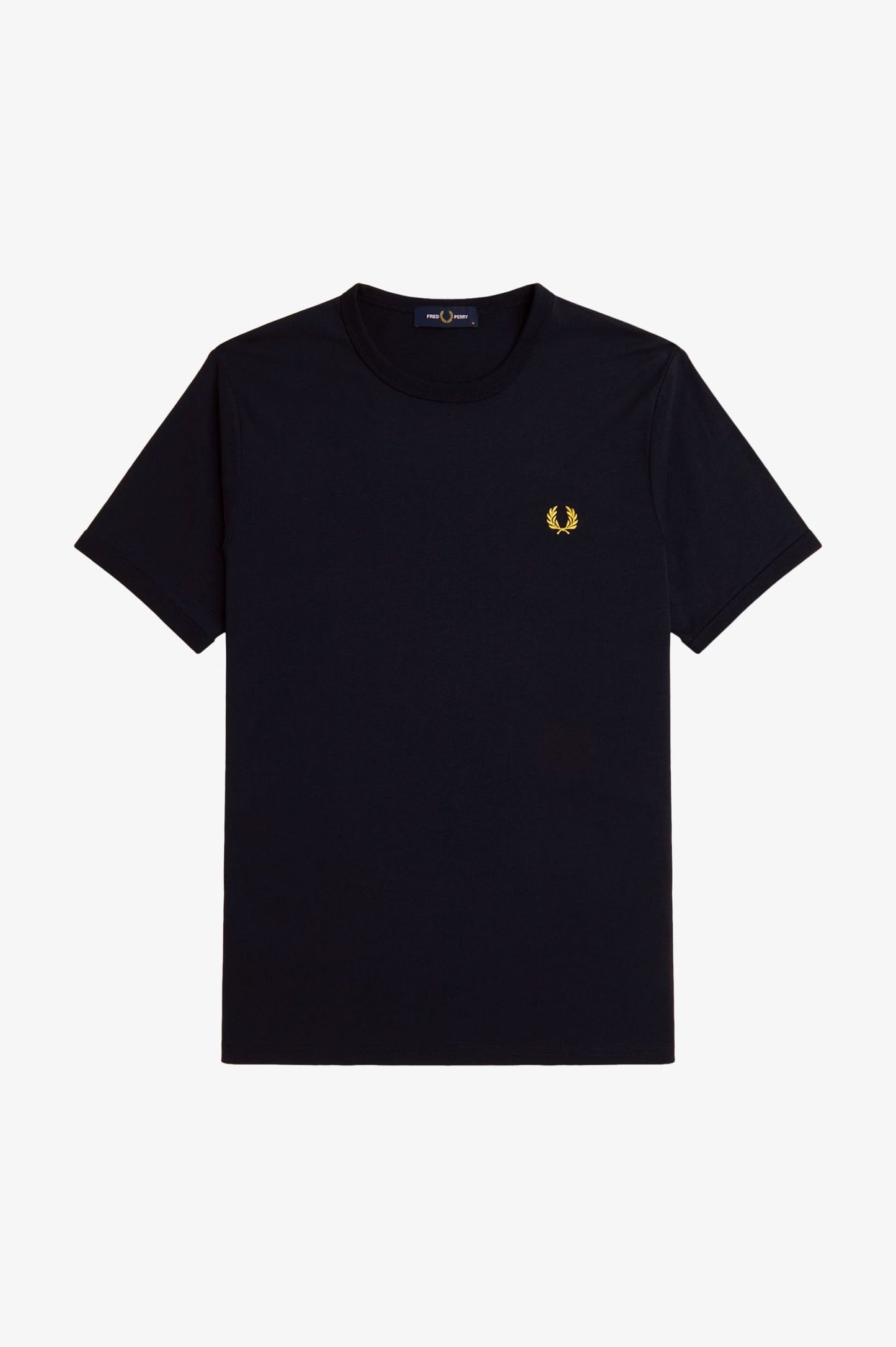 Fred Perry Ringer T-Shirt Navy / Honeycomb