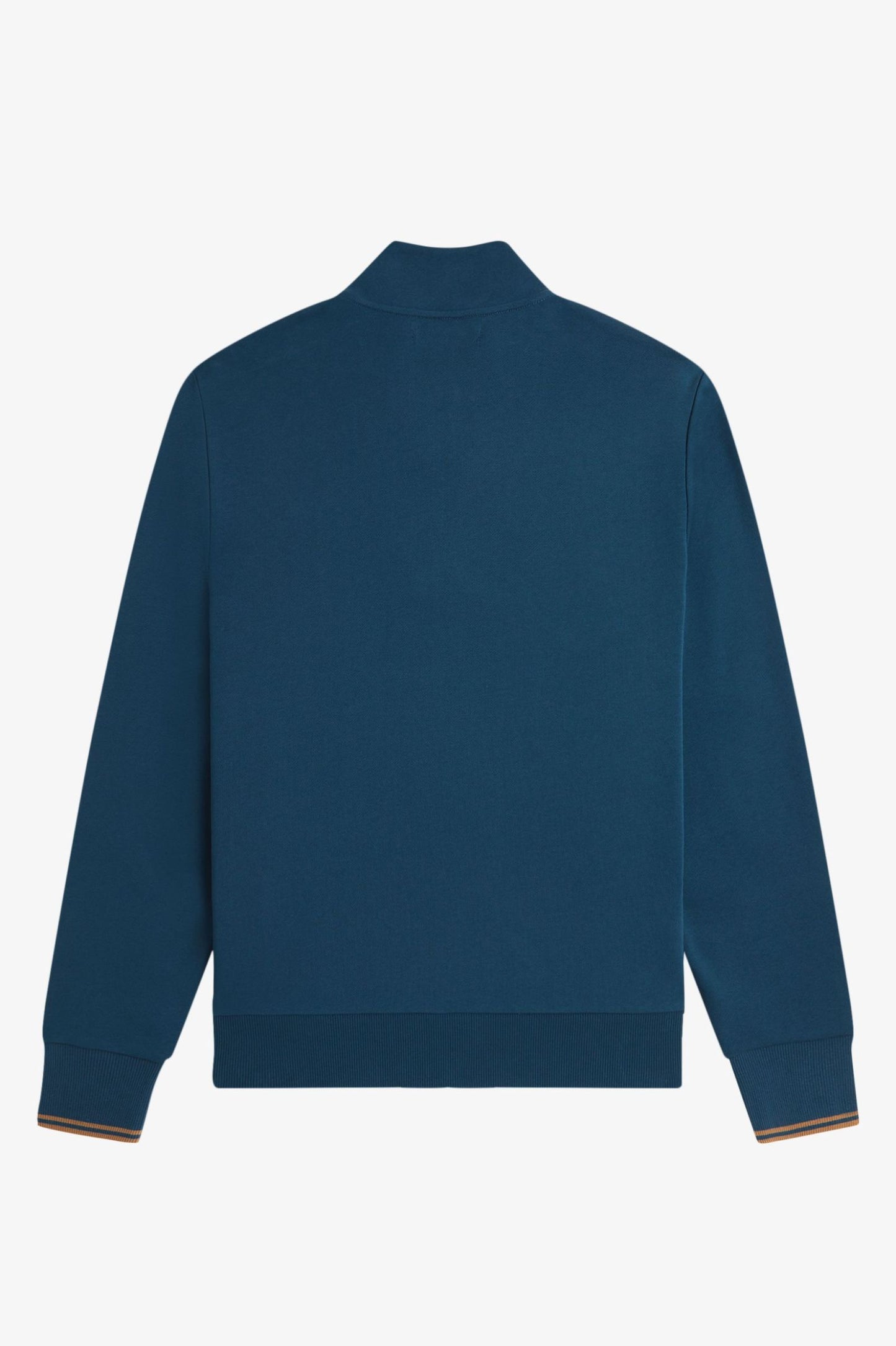 Fred Perry Half Zip Sweatshirt Dark Petrol / Shadestone