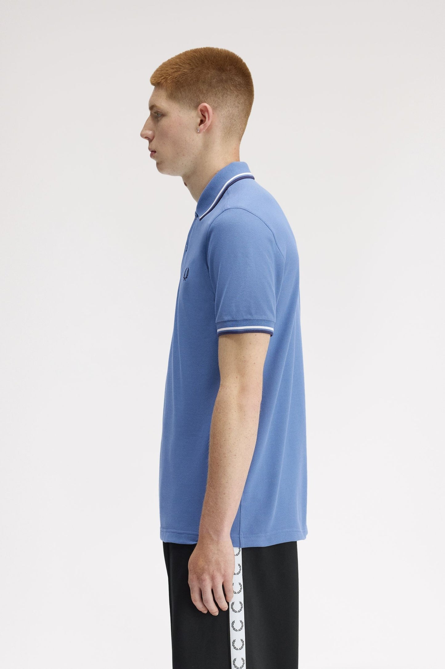Fred Perry Polo M3600 Ace Blue / Snowwhite / Tennis Blue
