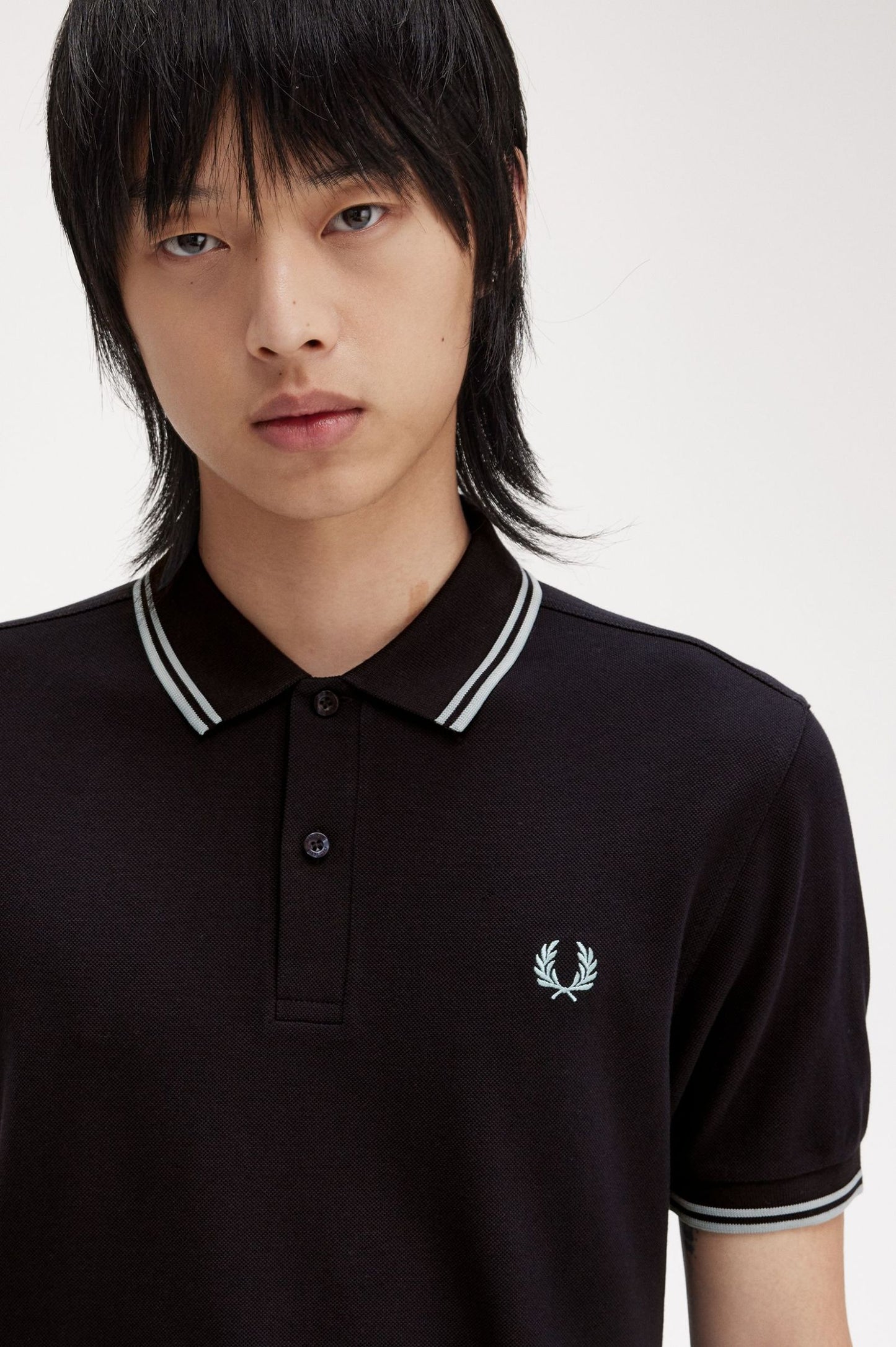 Fred Perry Polo M3600 Navy / Silverblue / Silverblue