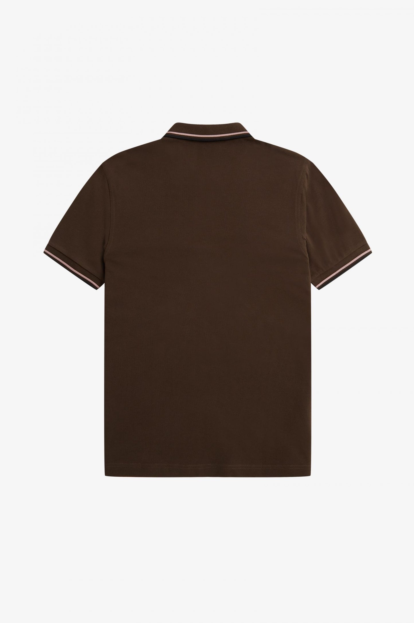 Fred Perry Polo M3600 Burnt Tobacco / Dark Pink / Black