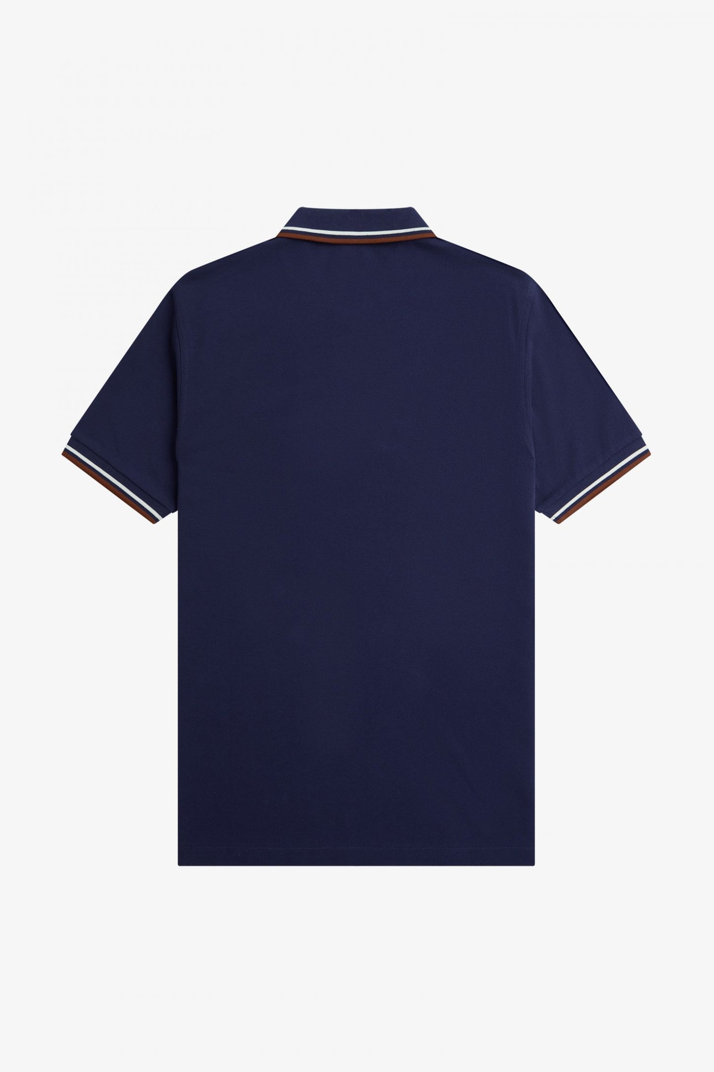 Fred Perry Polo M3600 French Navy / Ecru / Whiskey Brown