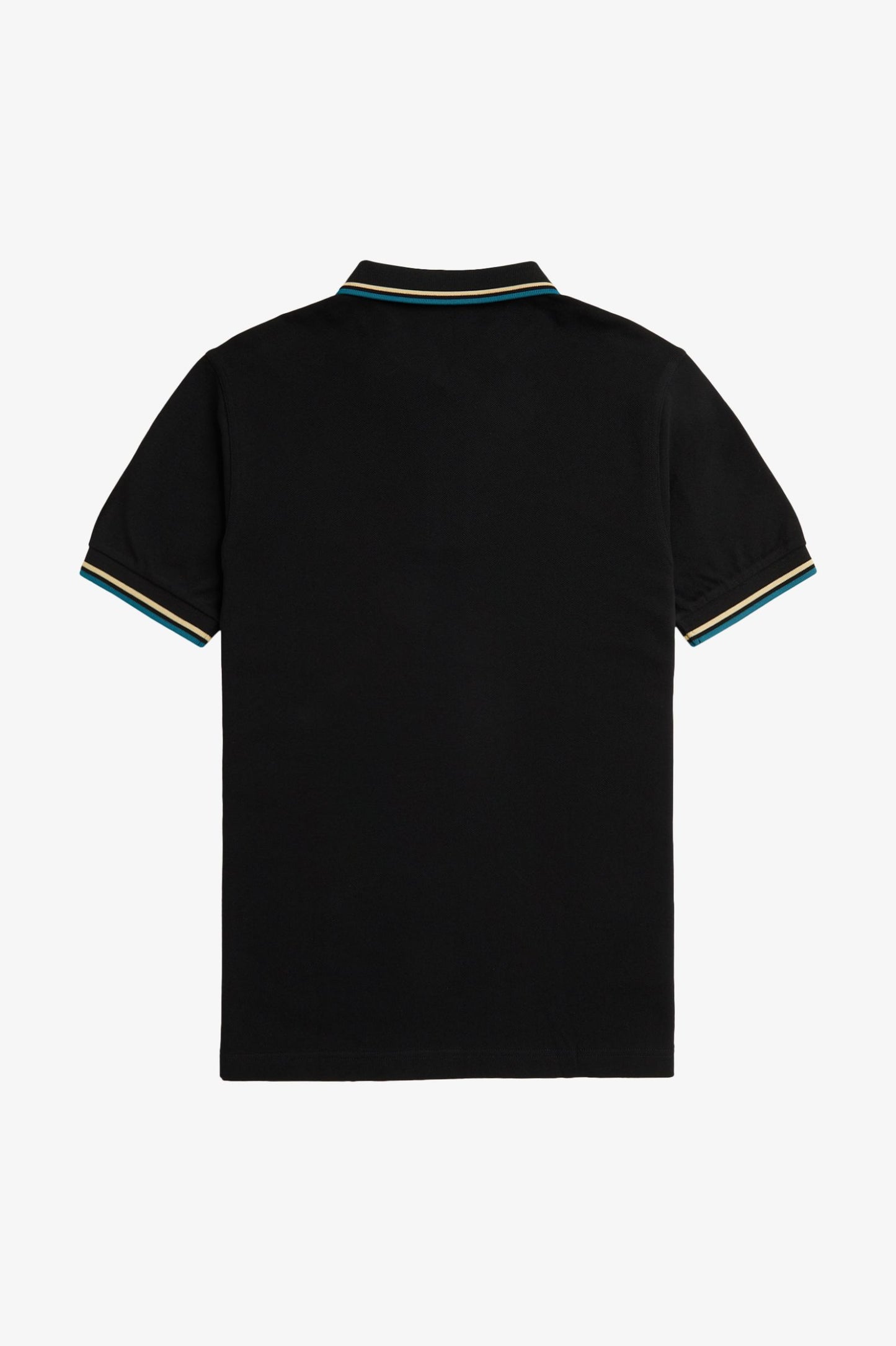 Fred Perry Polo M3600 Black / Icecream / CYBLU