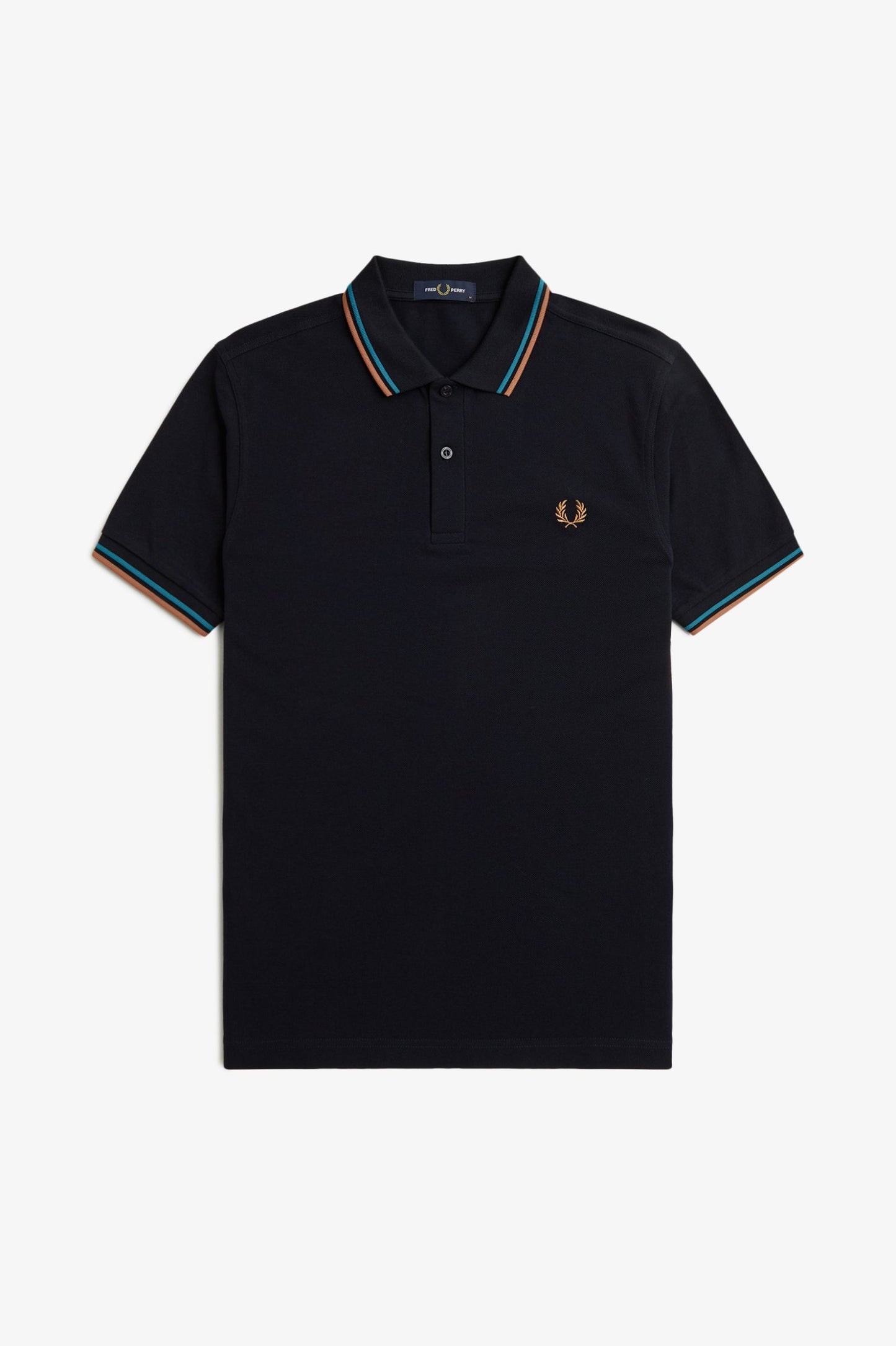Fred Perry Polo M3600 Navy / Cyber Blue / LGRUST