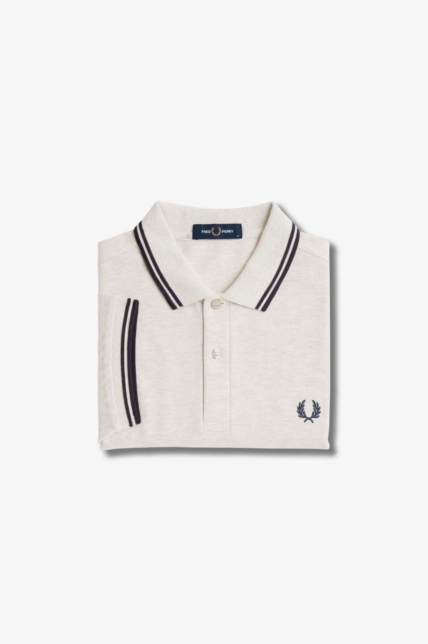 Fred Perry Polo M3600 Porridge Marl / Anchor Grey / Anchor Grey