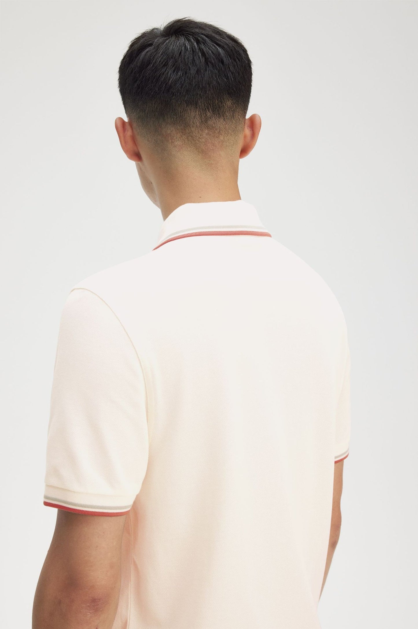 Fred Perry Polo M3600 Light Ecru / Silver Blue / Cinnamon