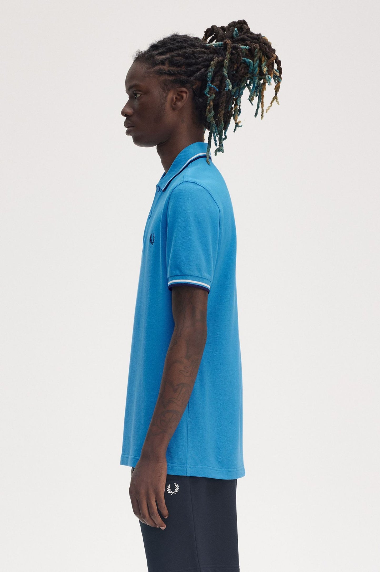 Fred Perry Polo M3600 Court Blue / Ecru / Navy