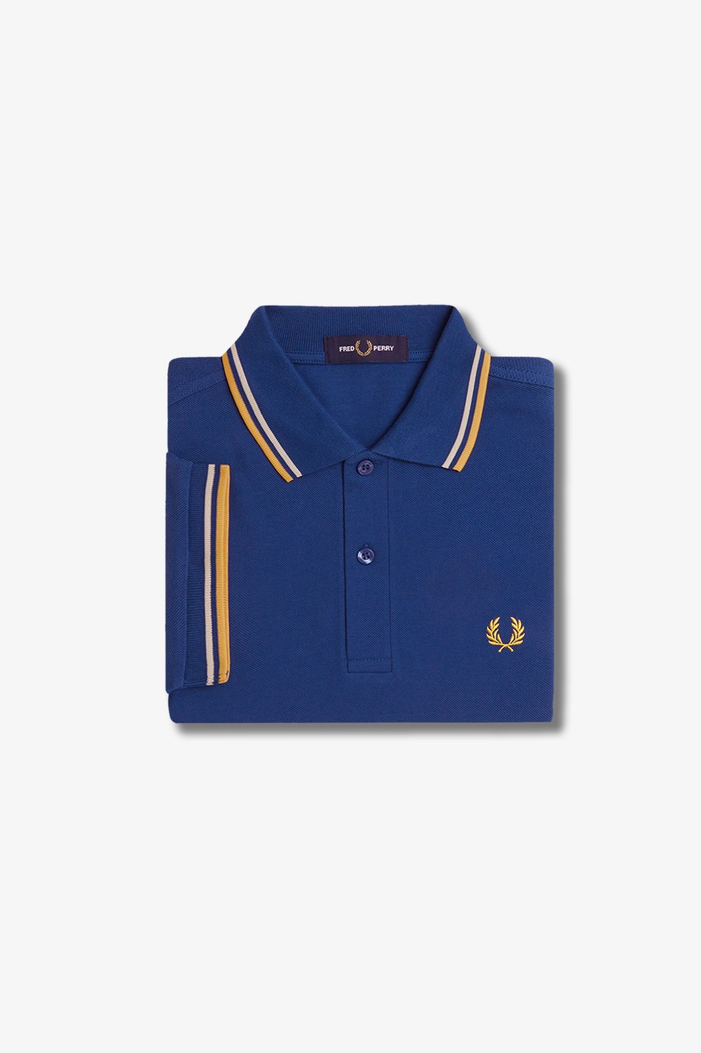 Fred Perry Polo M3600 Shaded Cobalt / Oatmeal / Honeycomb