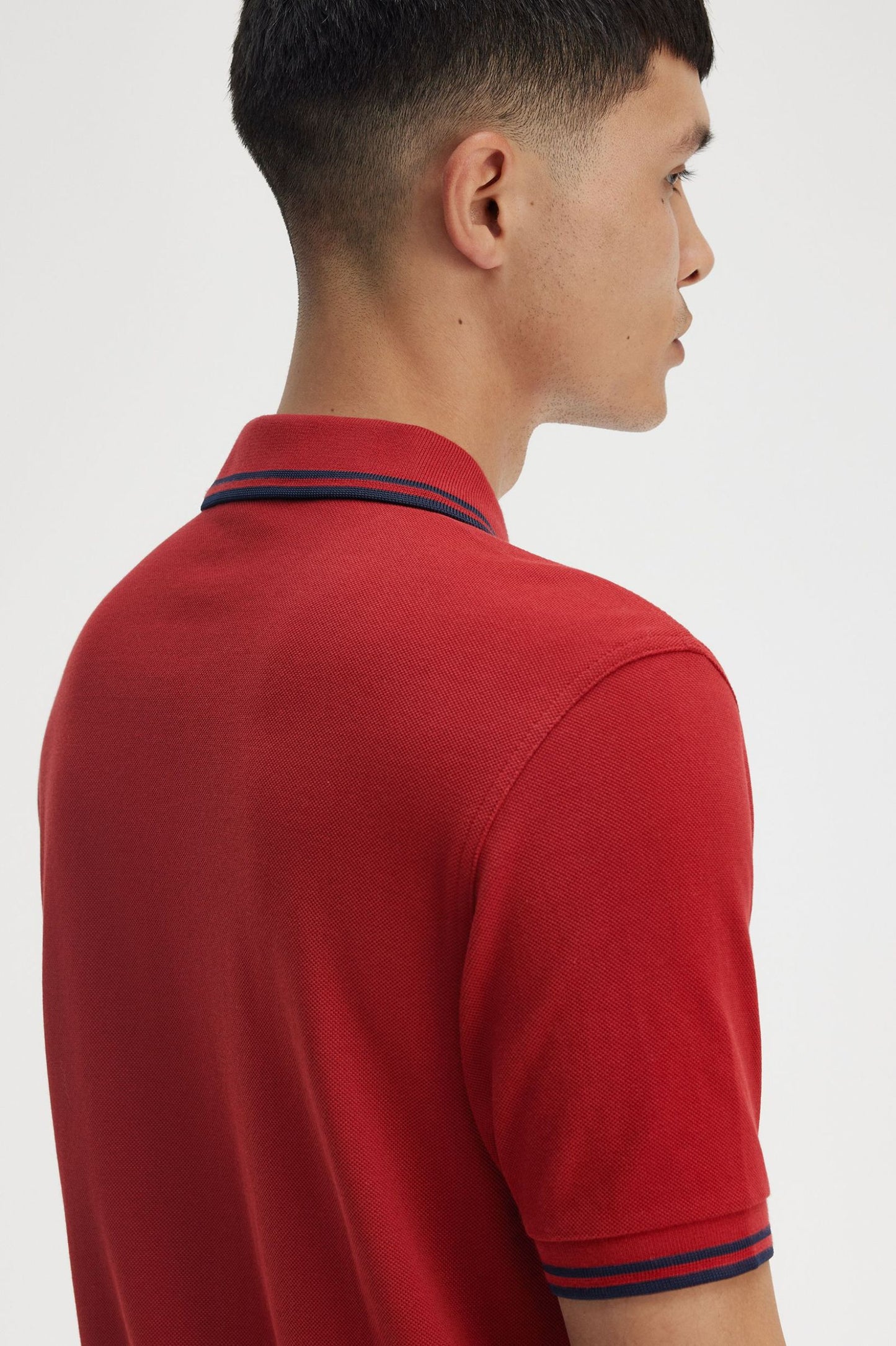Fred Perry Polo M3600 Burnt Red / Navy / Navy