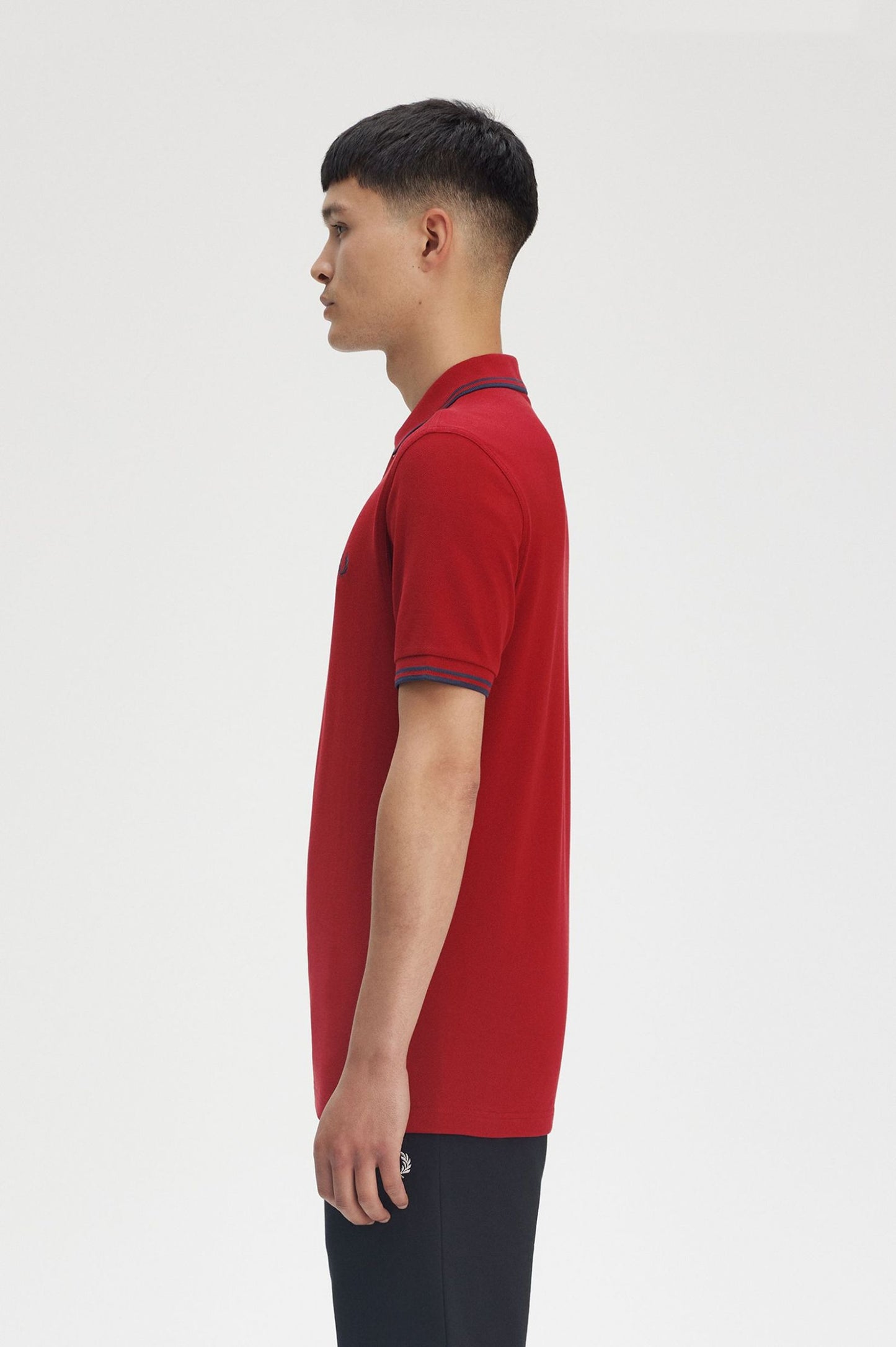Fred Perry Polo M3600 Burnt Red / Navy / Navy