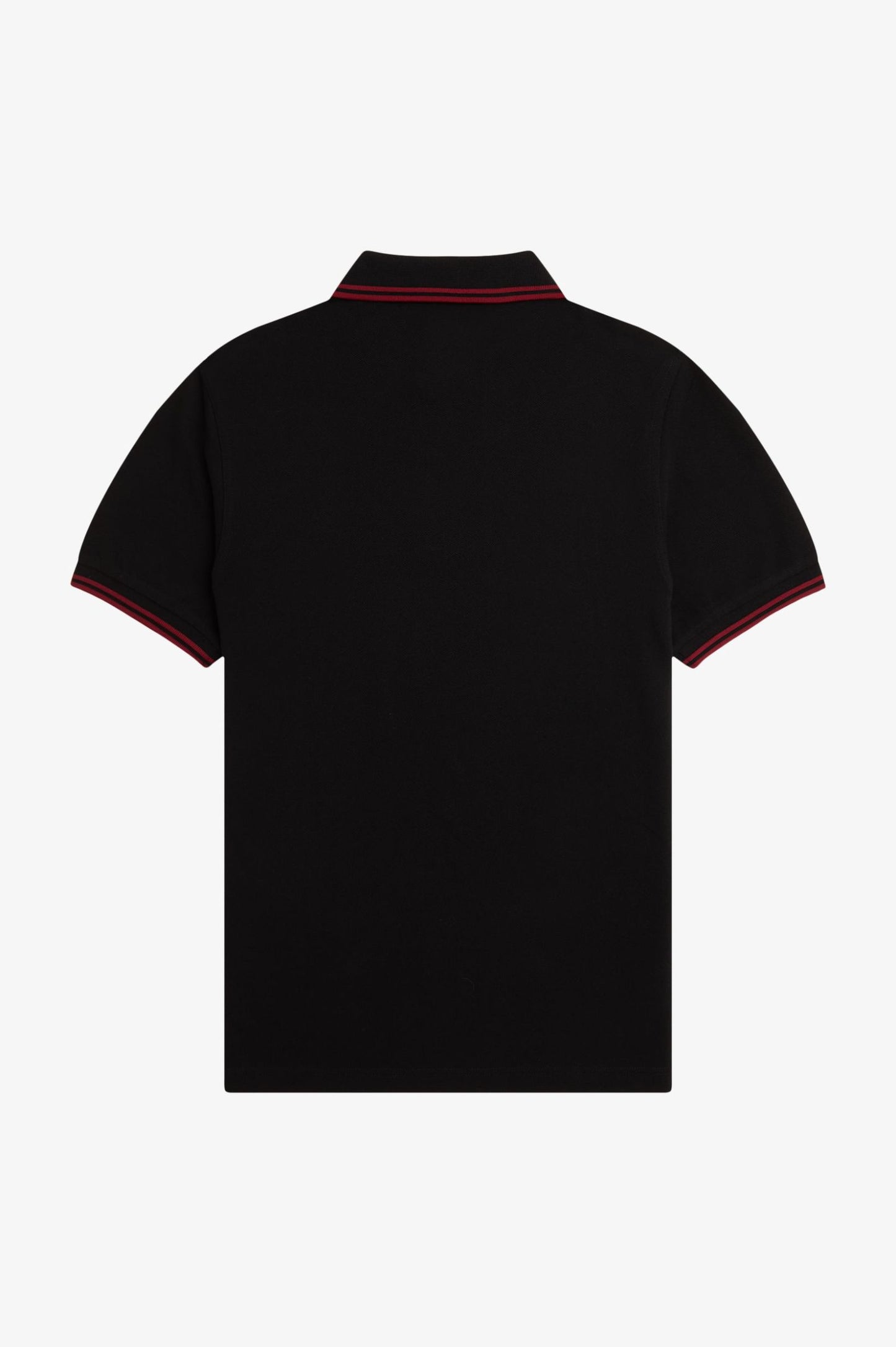 Fred Perry Polo M3600 Black / Burned Red / Burned Red