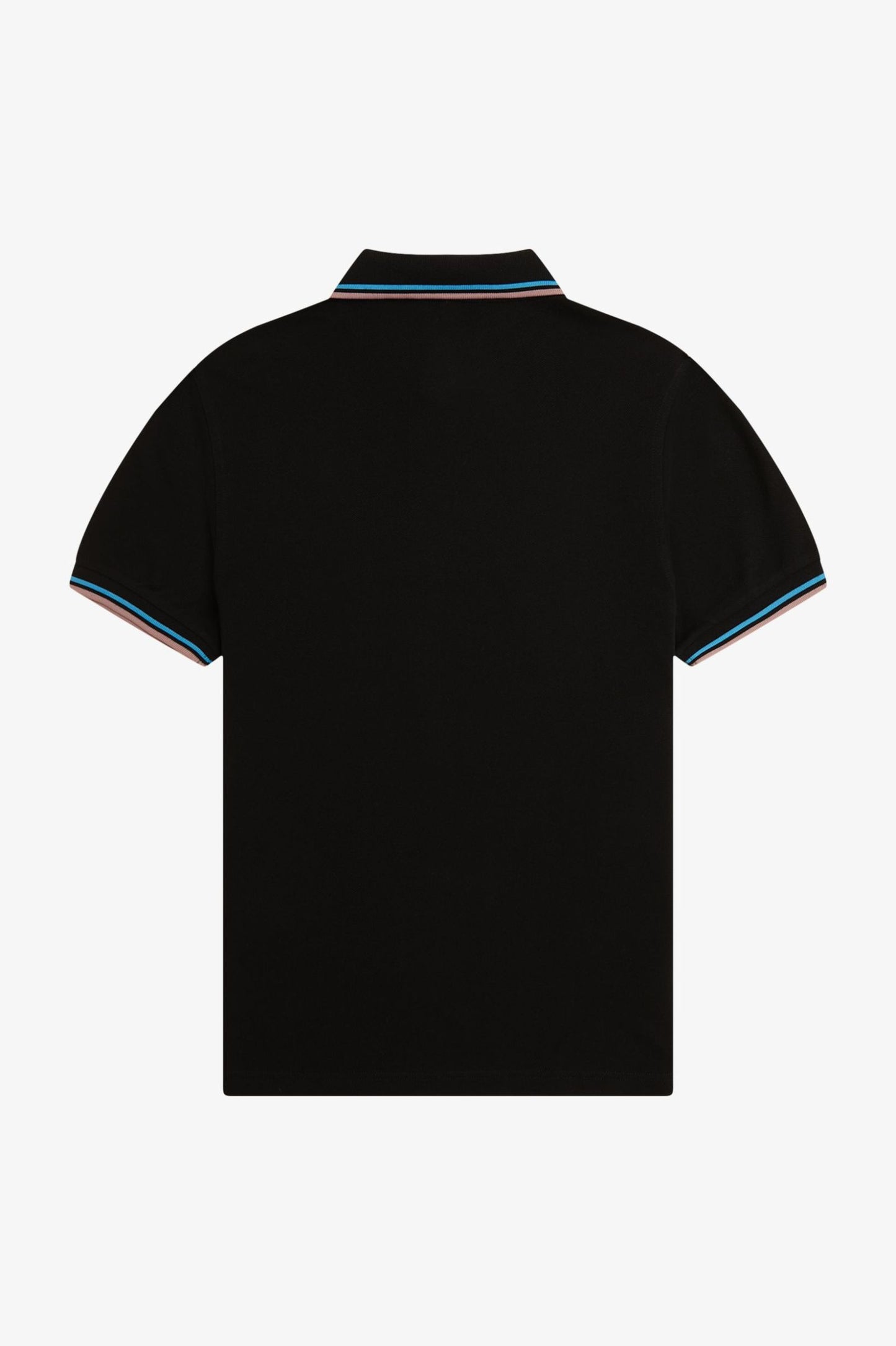 Fred Perry Polo M3600 Black / Court Blue / Dark Pink