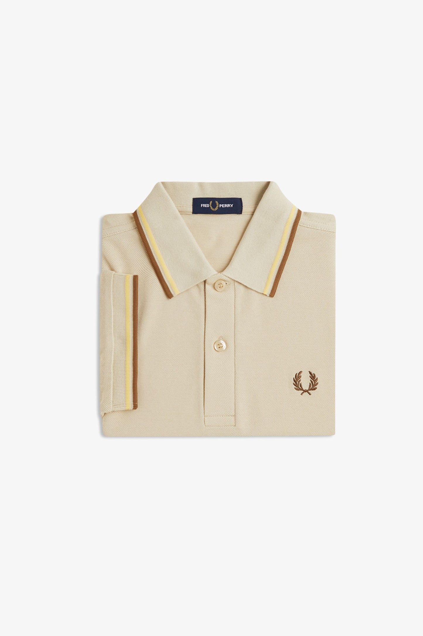 Fred Perry Polo M3600 Oatmeal / Champion's Gold / Shaded Stone