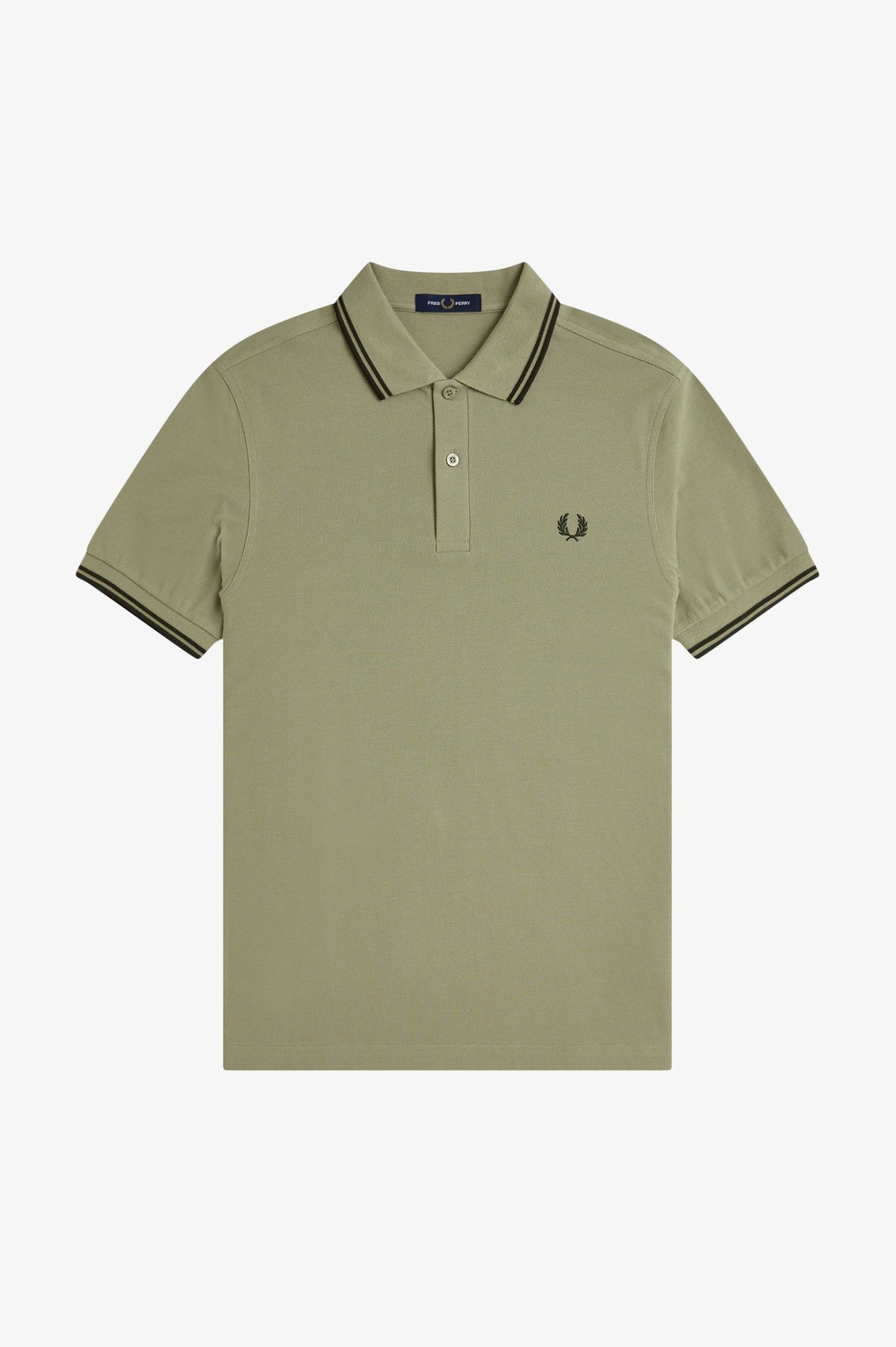 Fred Perry Polo M3600 Olive Mint / Night Green / Night Green