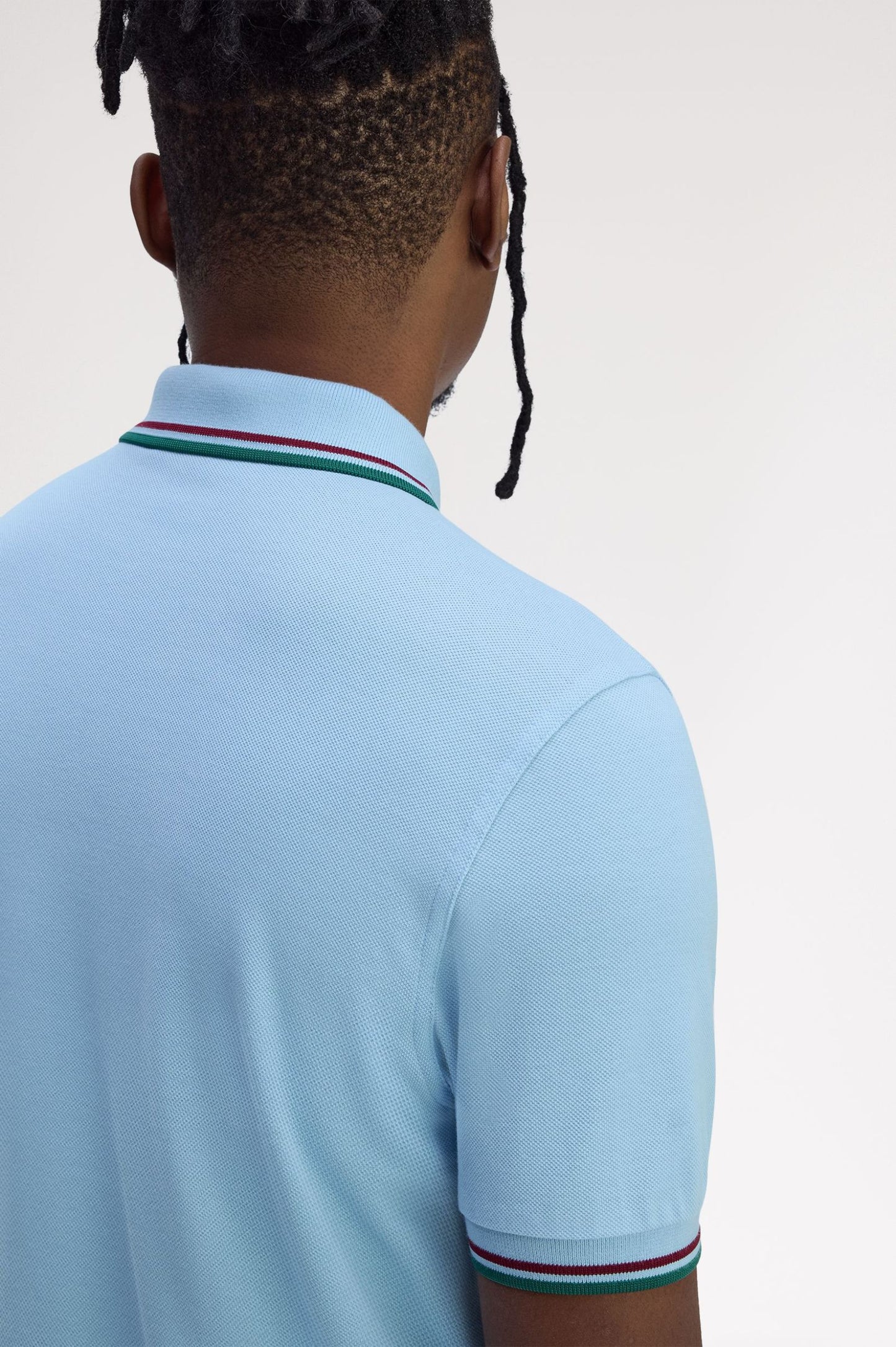 Fred Perry Polo M3600 Track Blue / Burned Red / Sport Green