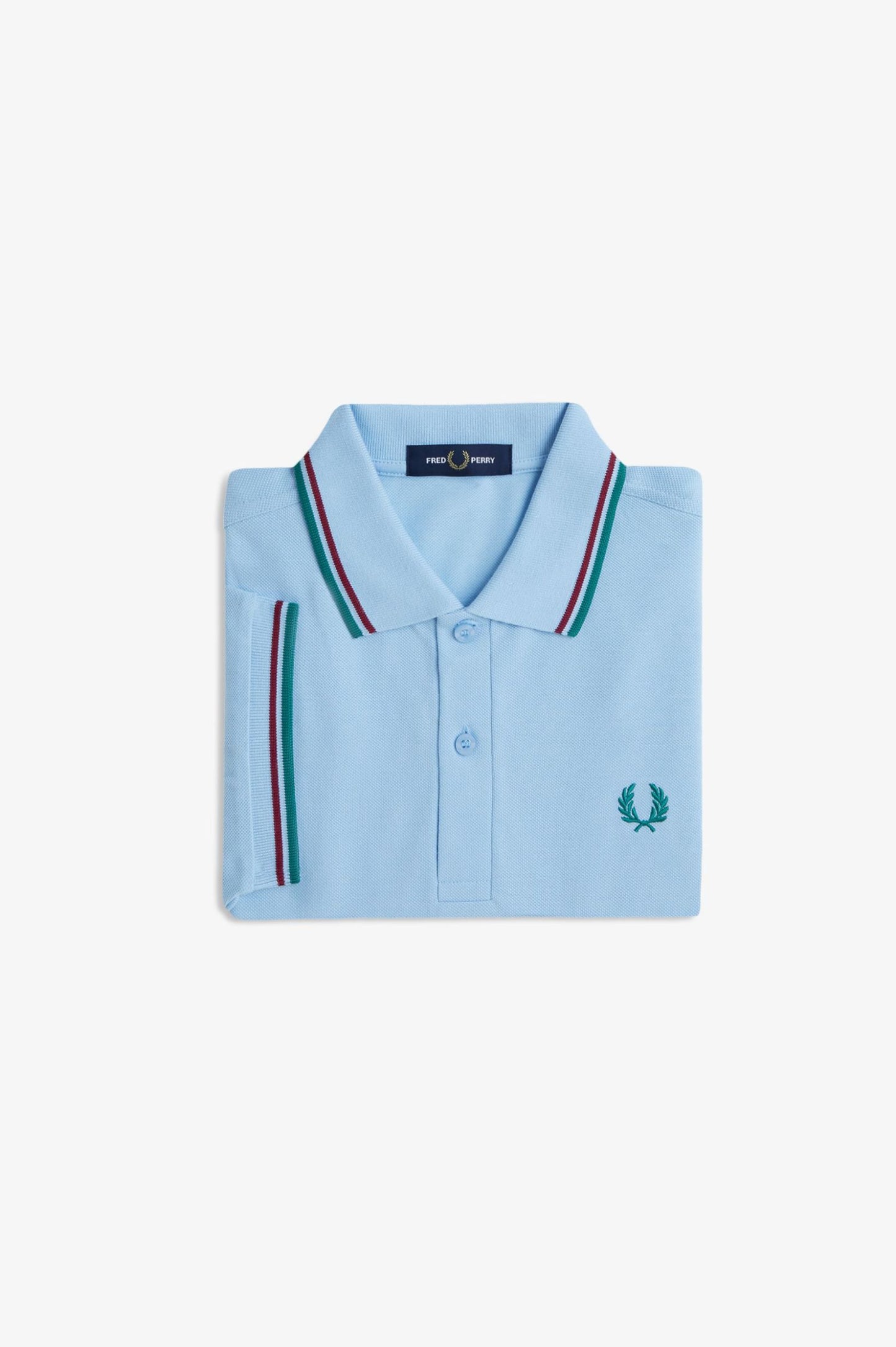 Fred Perry Polo M3600 Track Blue / Burned Red / Sport Green