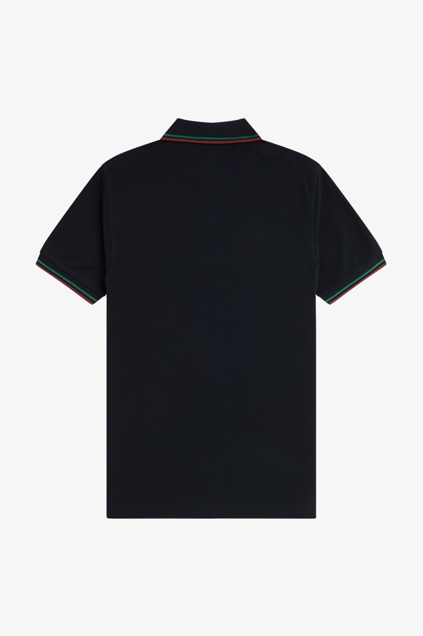 Fred Perry Polo M3600 Navy / Sportgreen / Burned Red