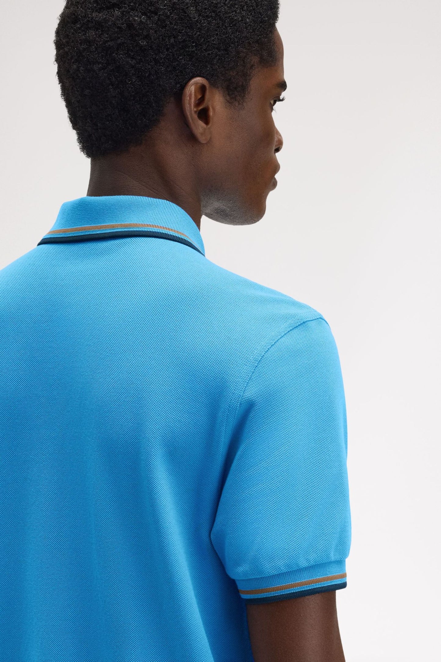 Fred Perry Polo M3600 Courtblue / Shaded Stone / Dark Petrol