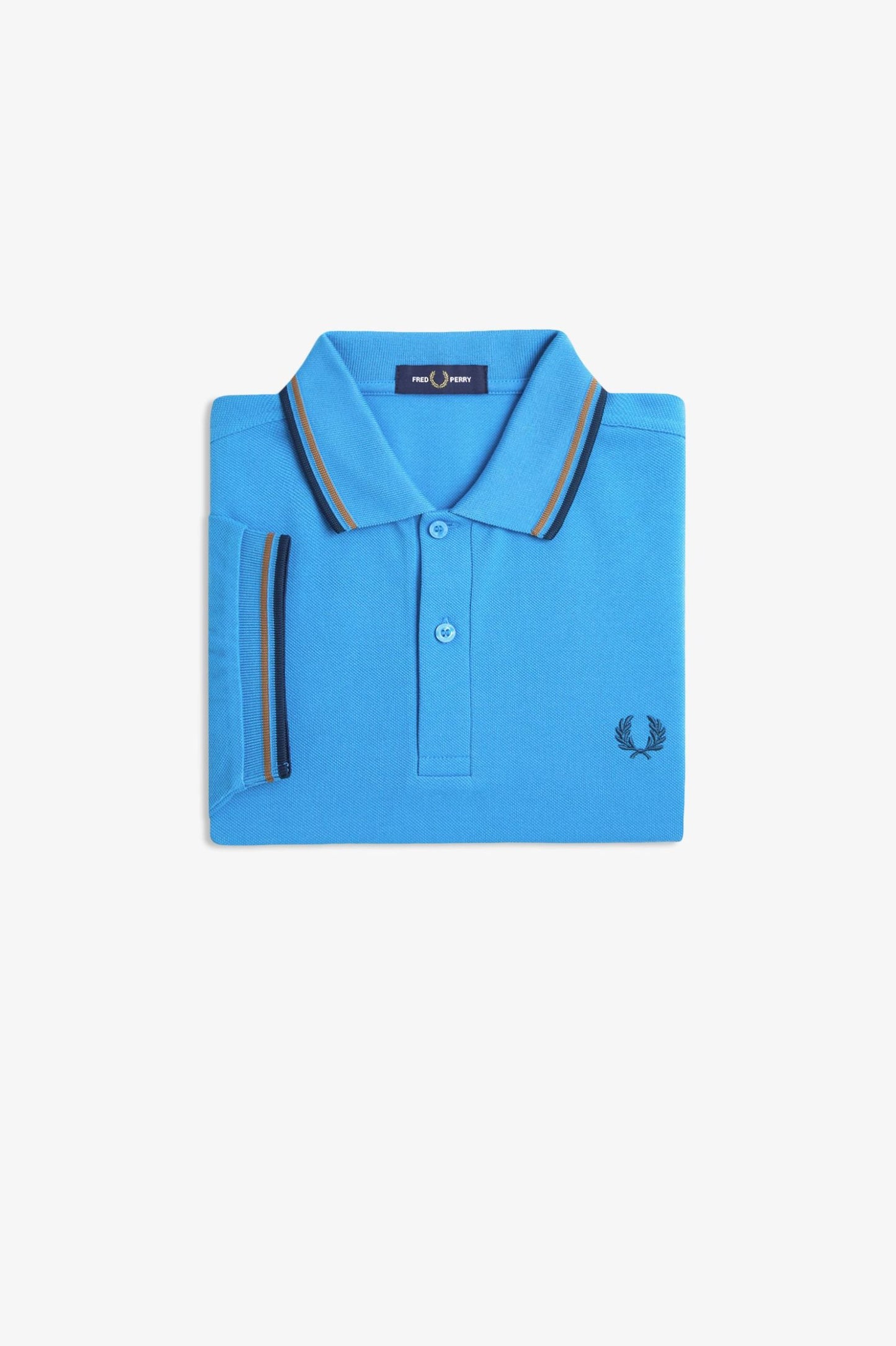 Fred Perry Polo M3600 Courtblue / Shaded Stone / Dark Petrol
