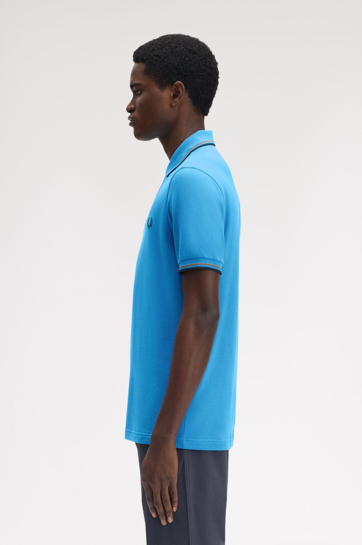 Fred Perry Polo M3600 Courtblue / Shaded Stone / Dark Petrol