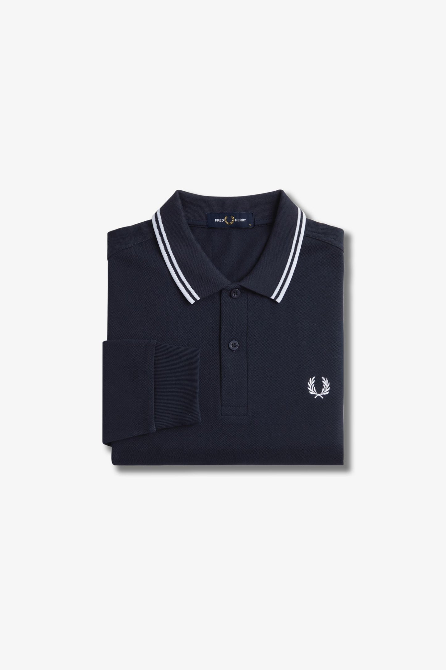 Fred Perry The Fred Perry Shirt Polo Longsleeve M3636 Navy / White / White