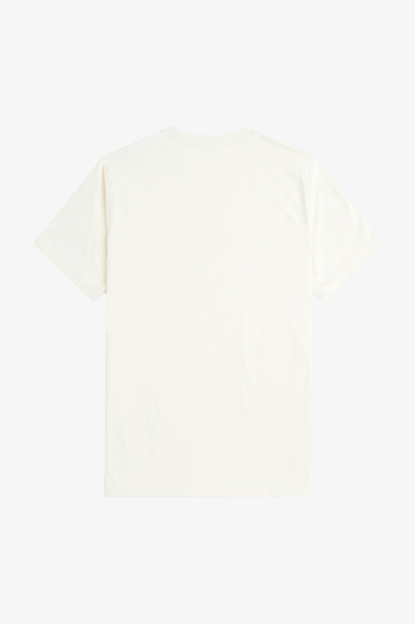 Fred Perry Embroidered T-Shirt Ecru
